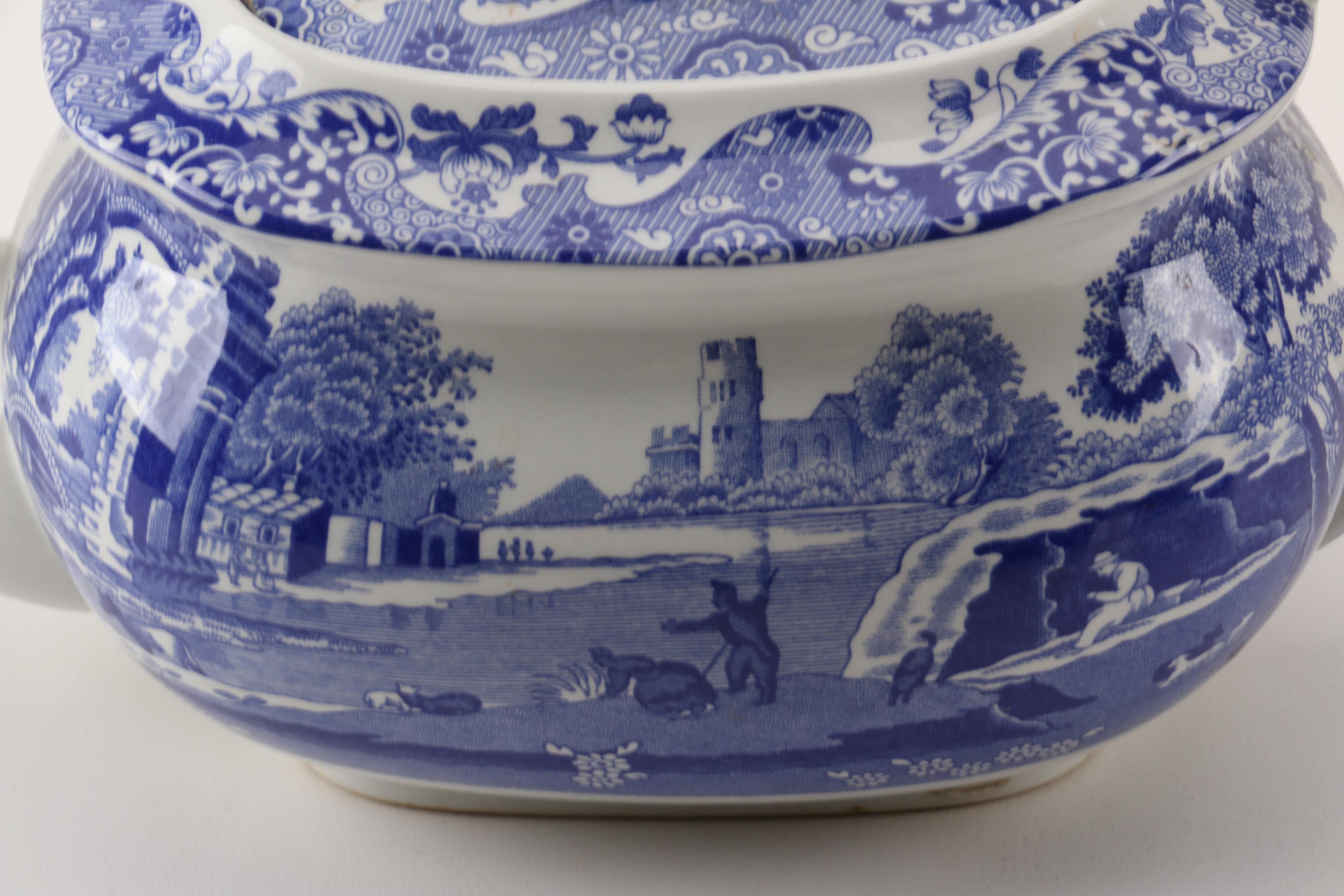 Spode "Blue Italian" Tea Service