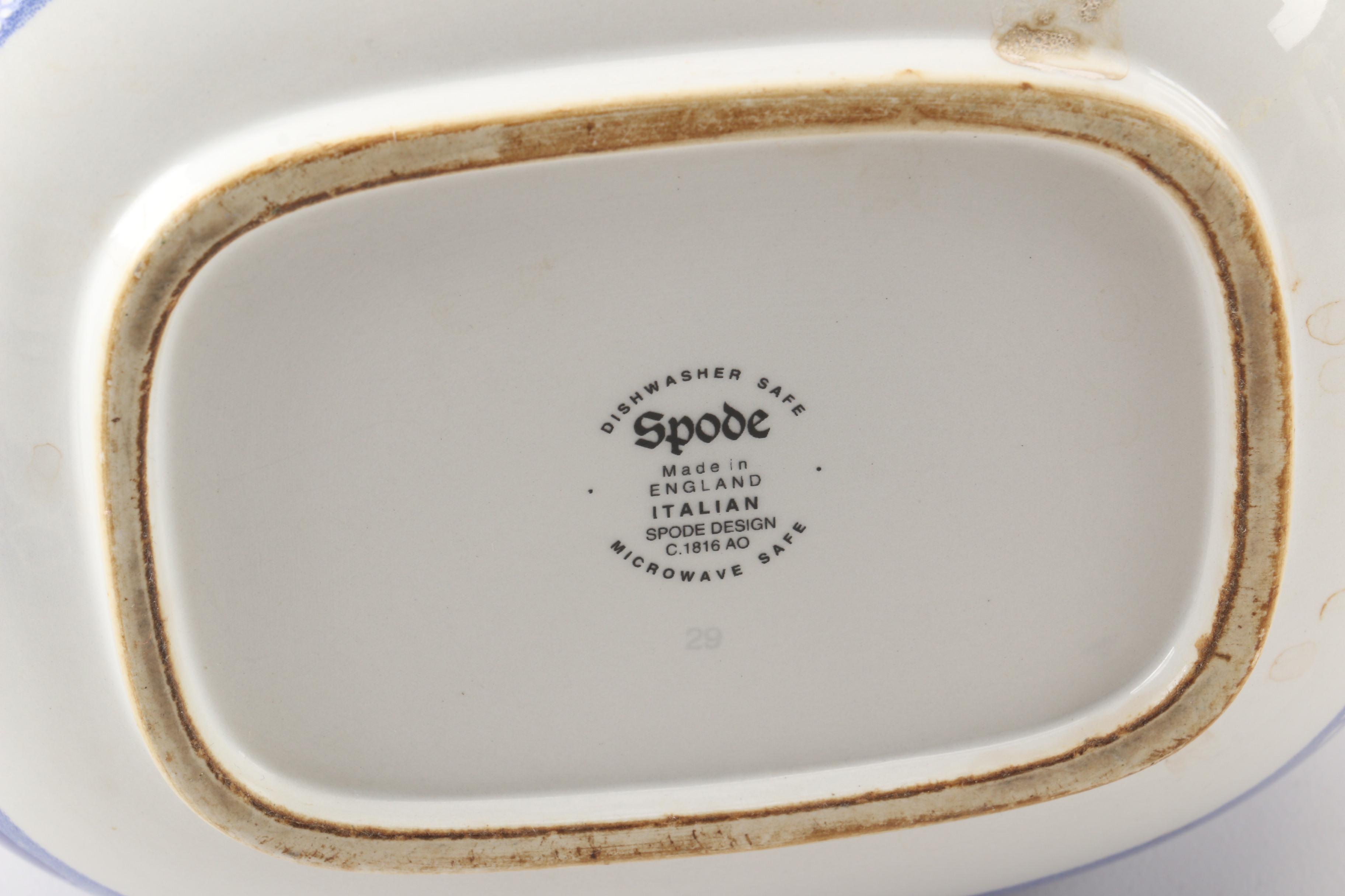 Spode "Blue Italian" Tea Service