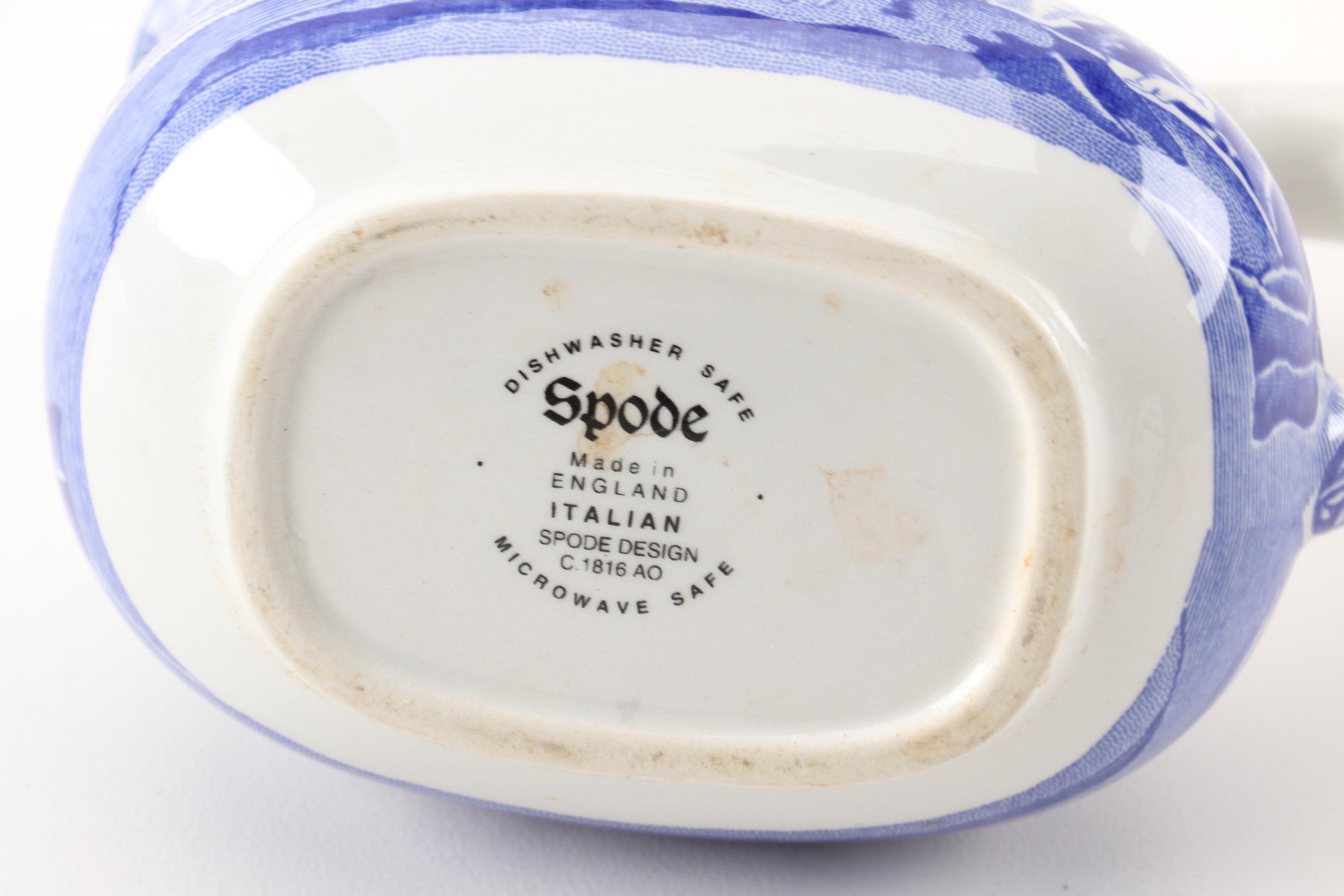 Spode "Blue Italian" Tea Service