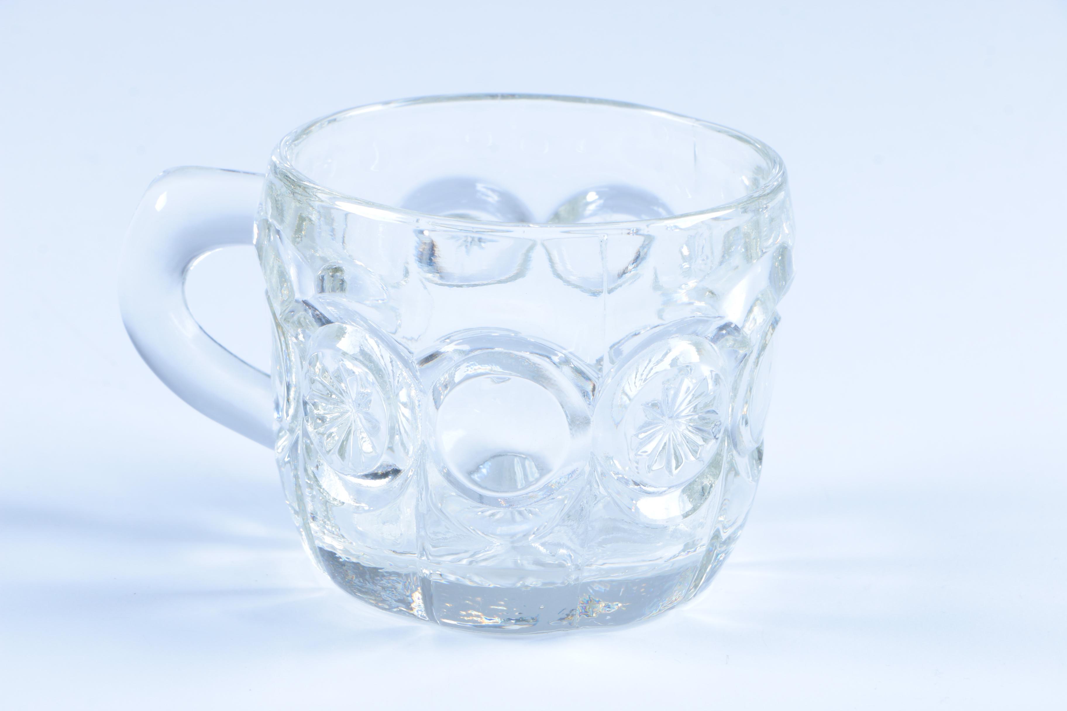 Tiffin-Franciscan "Moon & Star" Punch Bowl and Cups