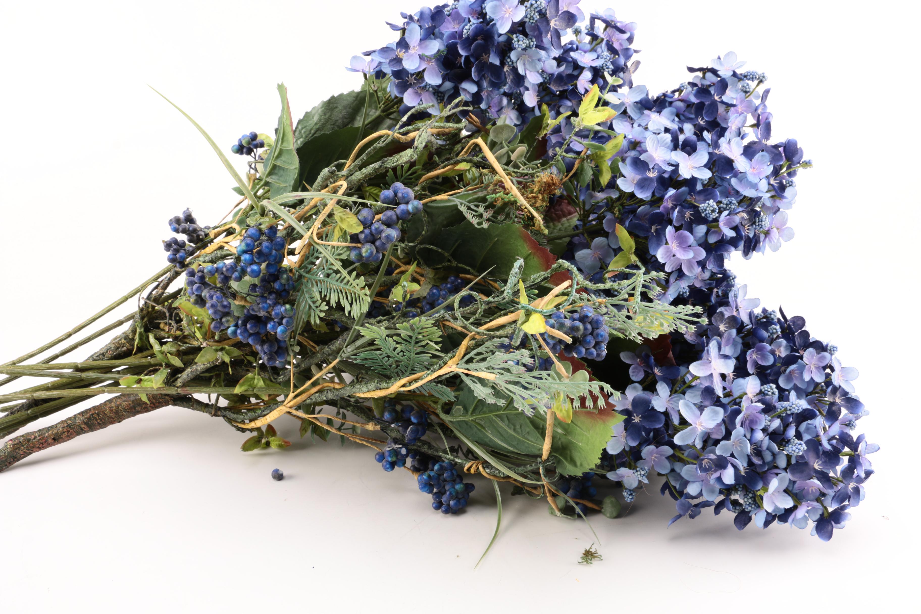 Synthetic Lilac Floral Arrangement