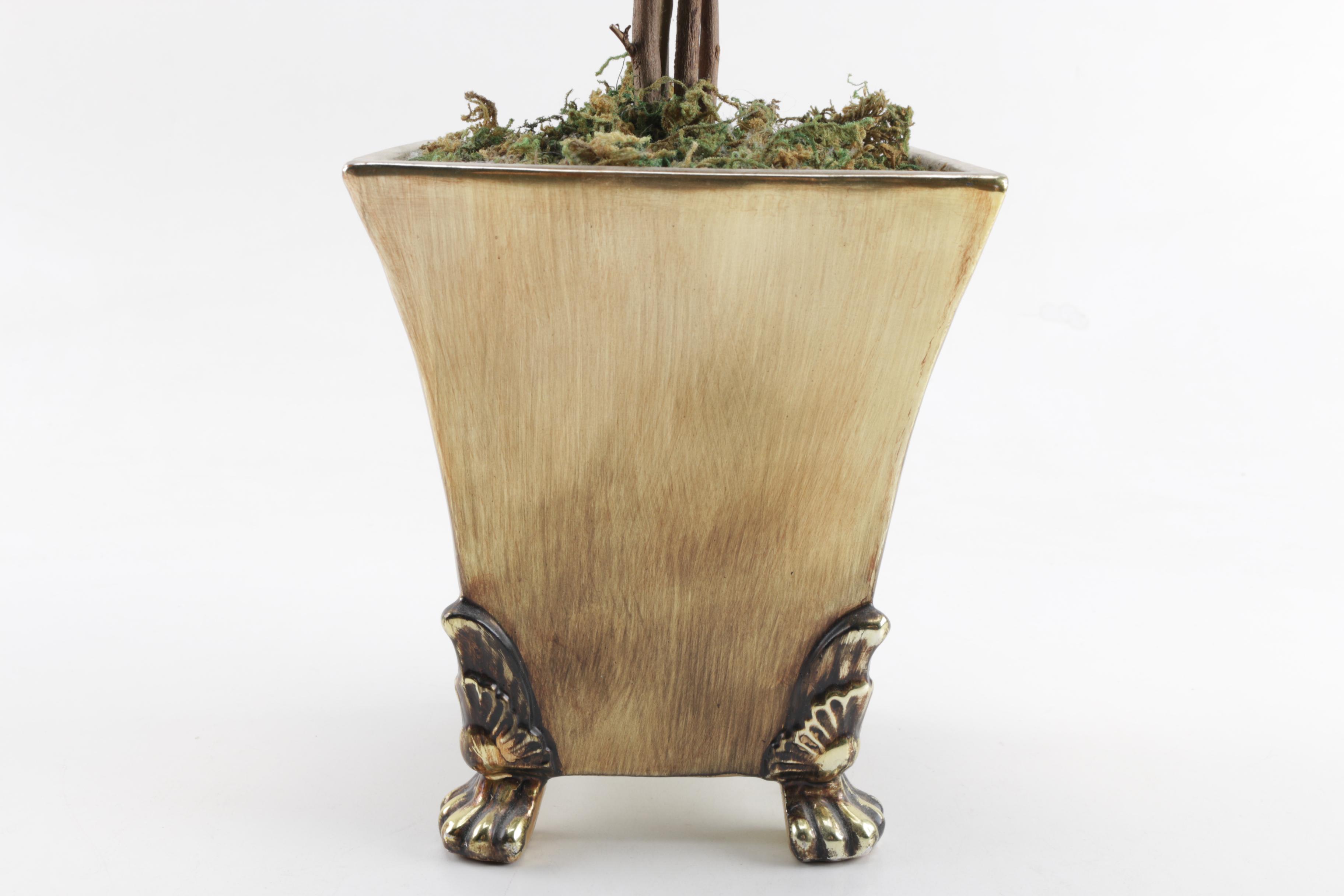 Synthetic Shrub in Planter