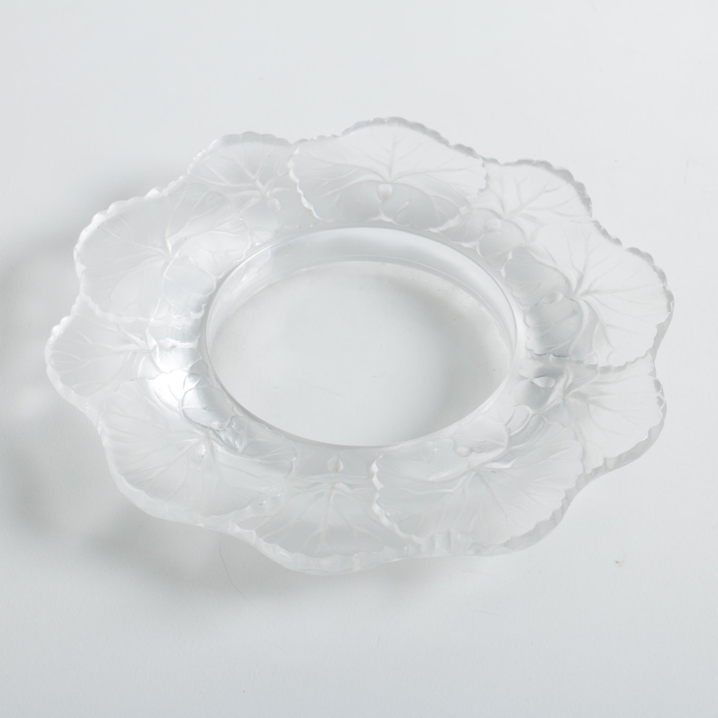 Lalique "Honfleur" Bowl