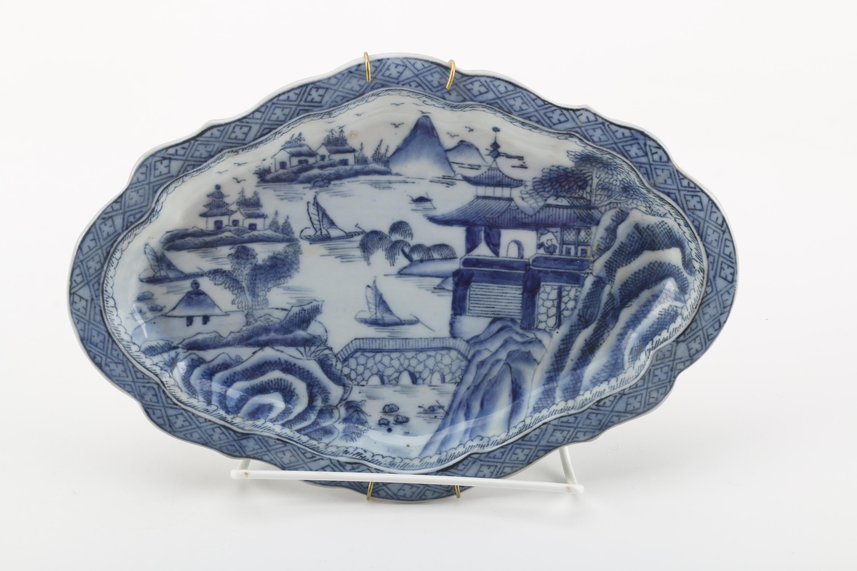 Asian Inspired Blue and White Ceramic Decor