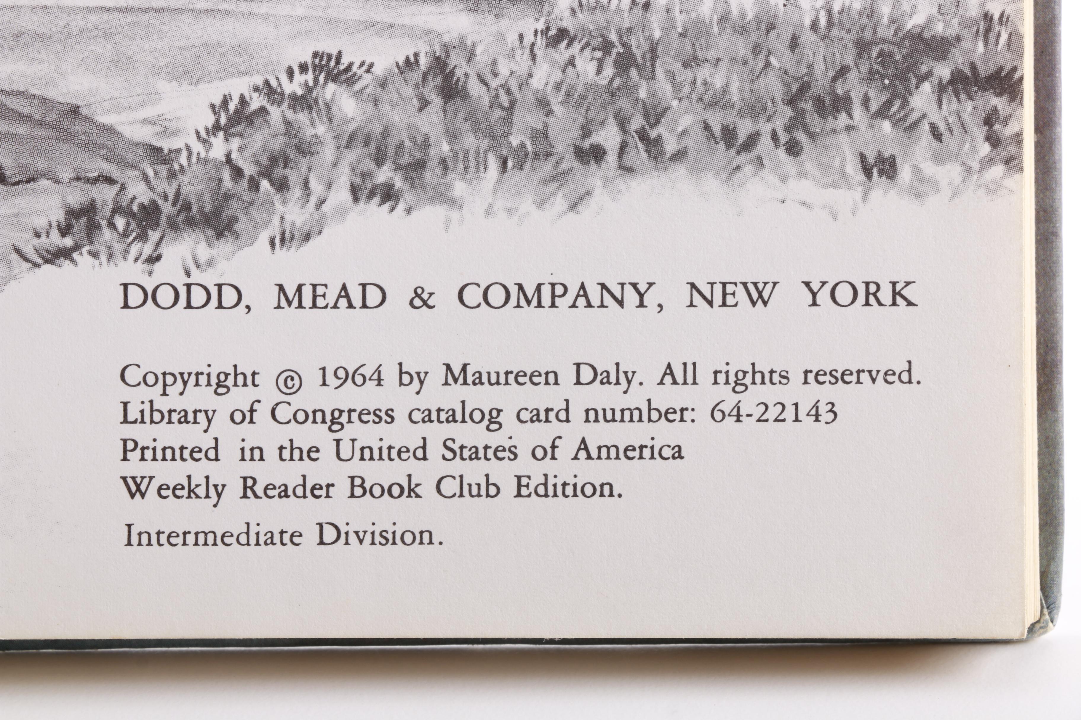 1964 "The Ginger Horse" by Maureen Daly