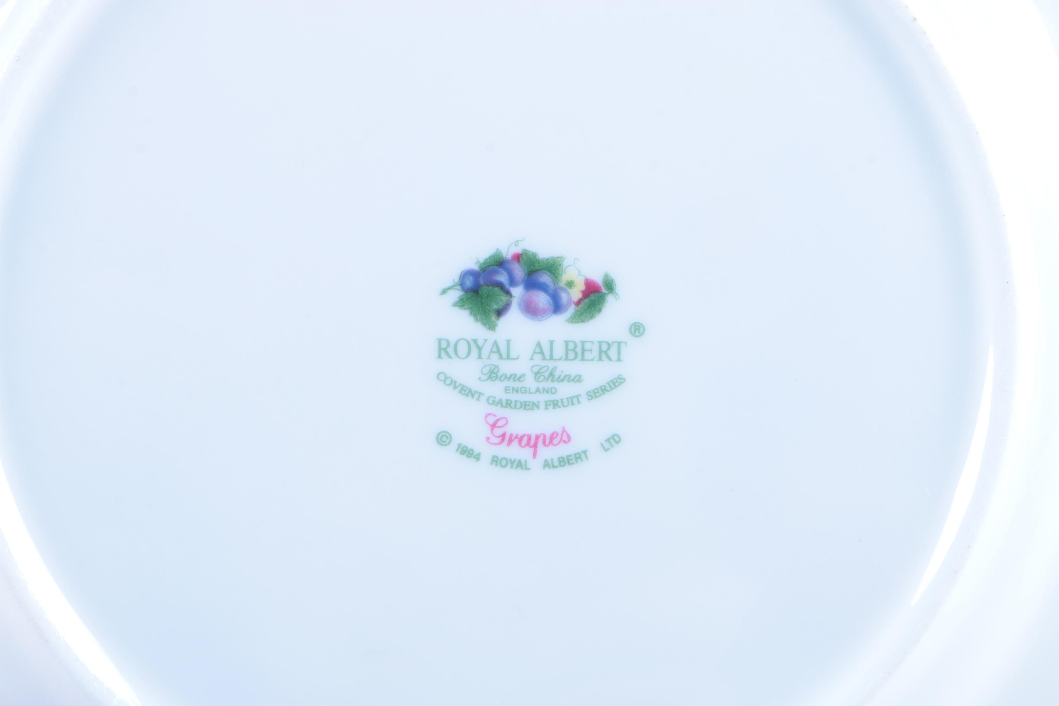 Bone China Teacup and Saucer Collection Including Royal Albert