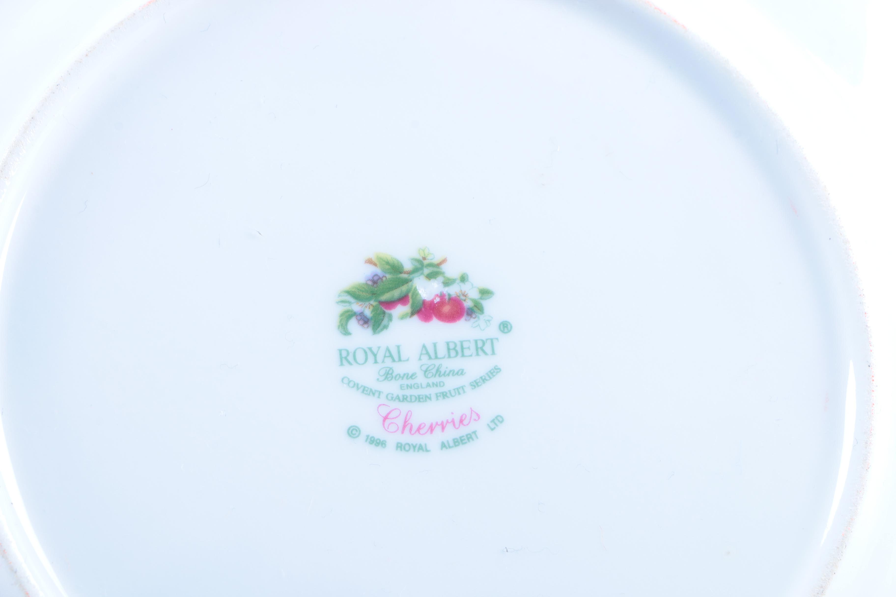 Bone China Teacup and Saucer Collection Including Royal Albert