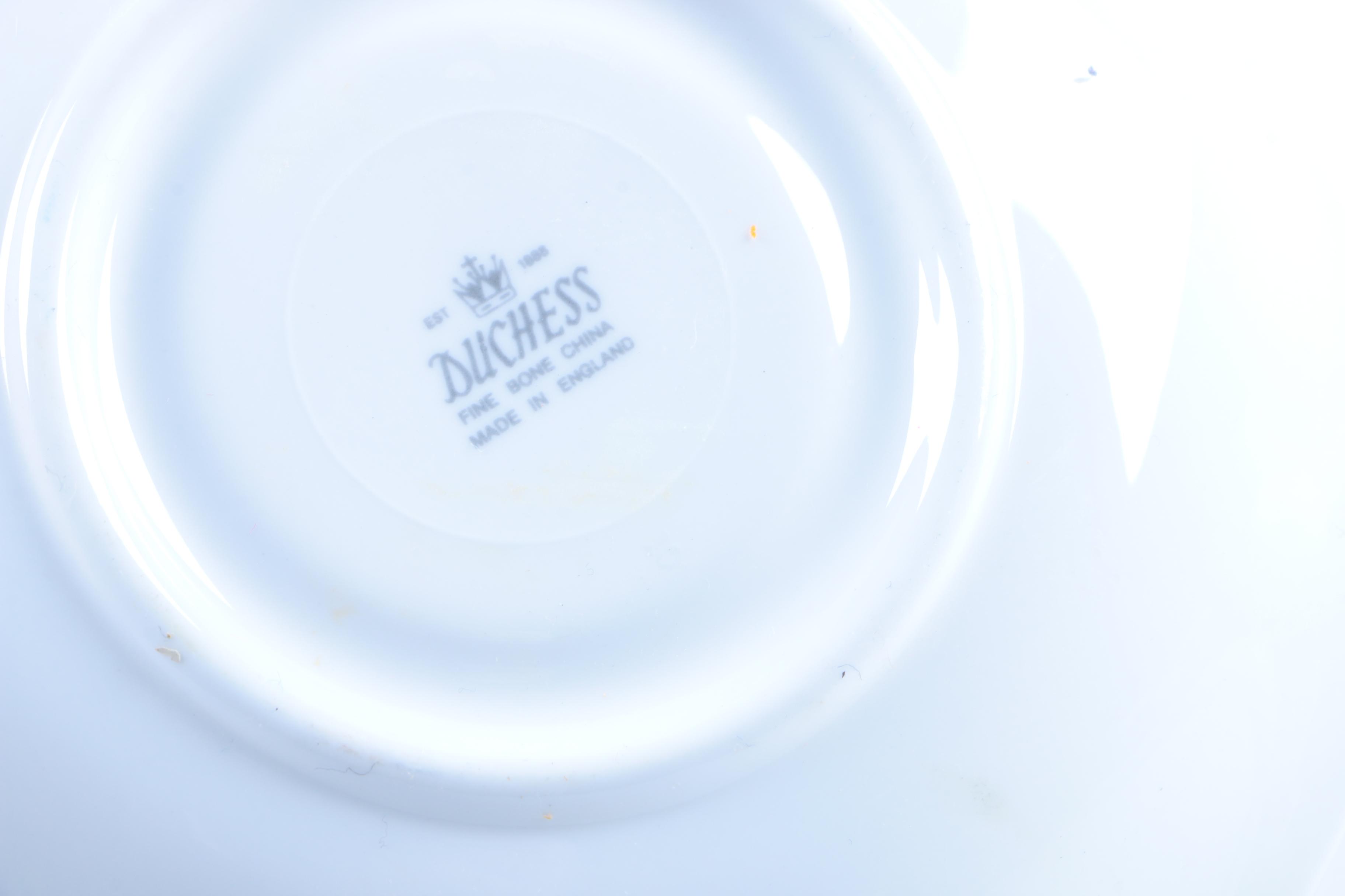 Bone China Teacup and Saucer Collection Including Royal Albert