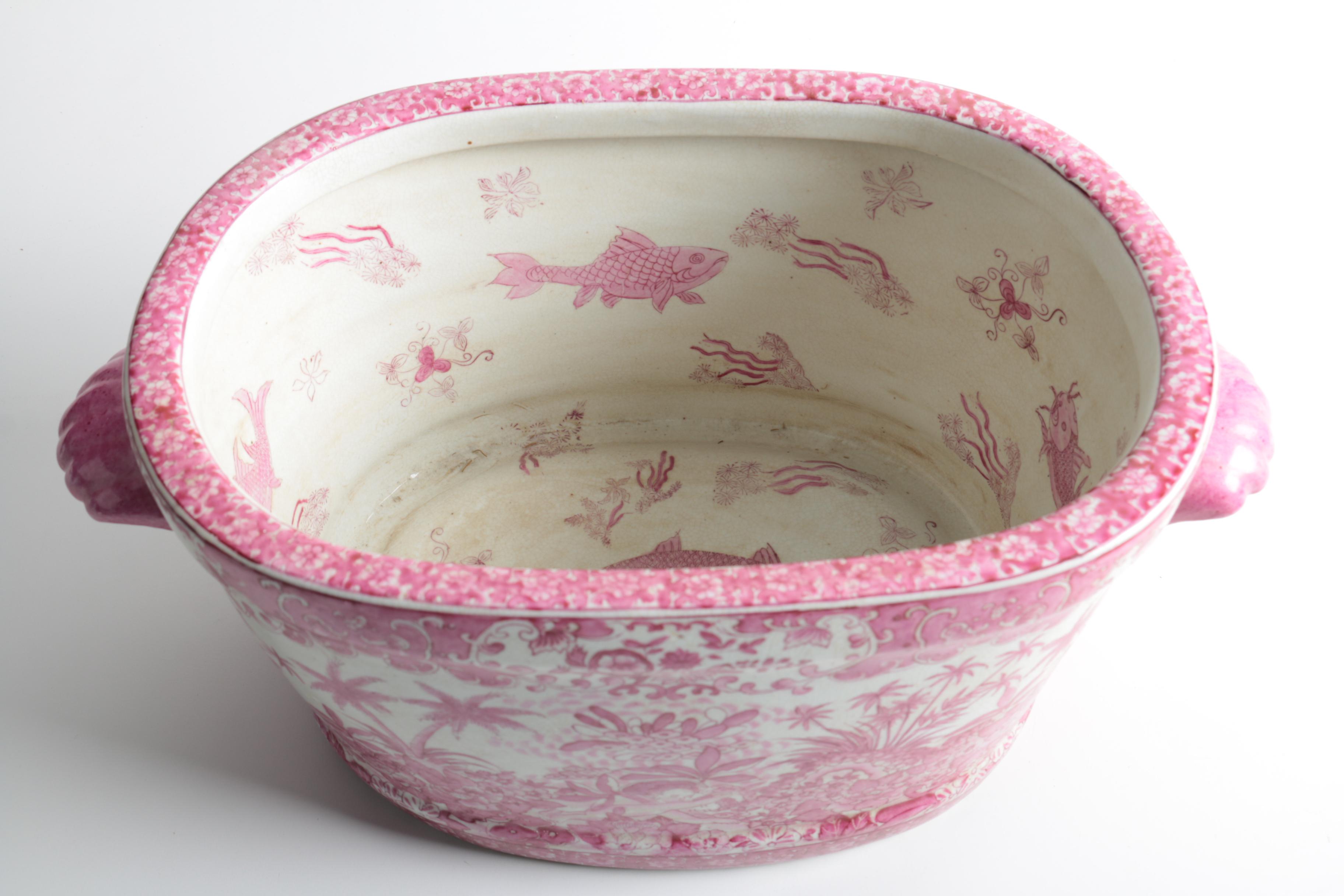 Asian Style Ceramic Container