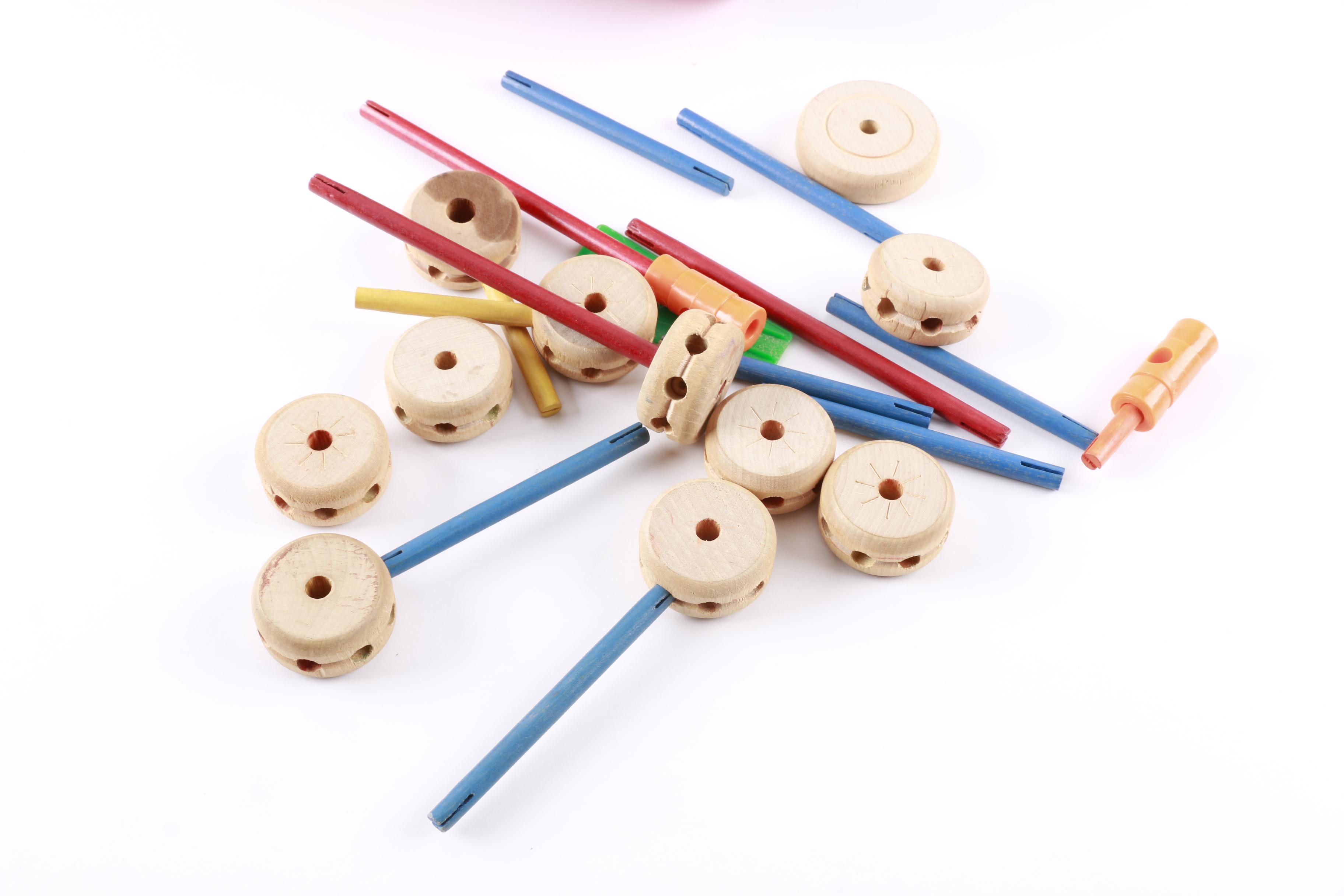 Vintage Tinkertoy "Safe Power Unit" Set