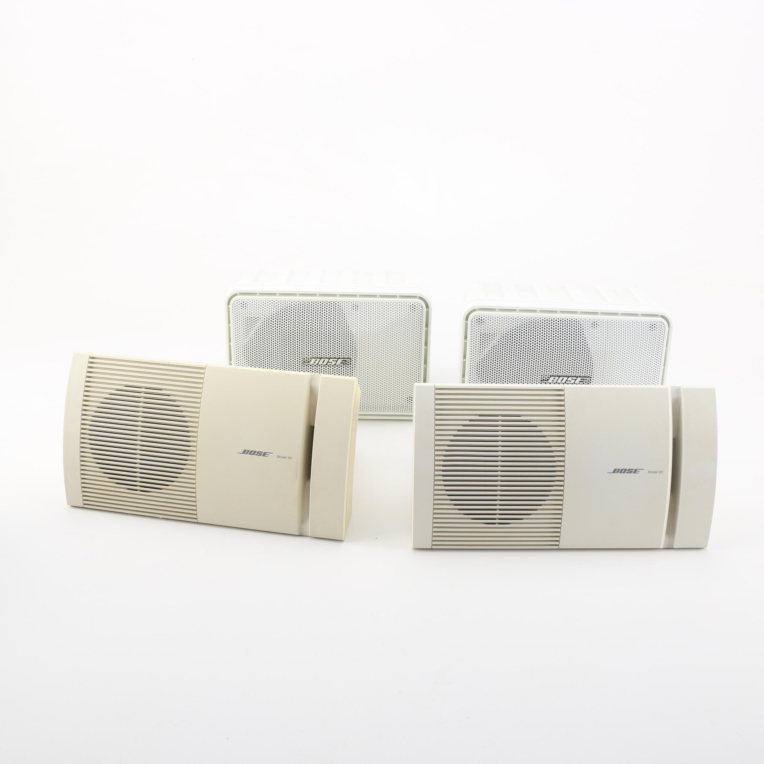 Four Bose Speakers