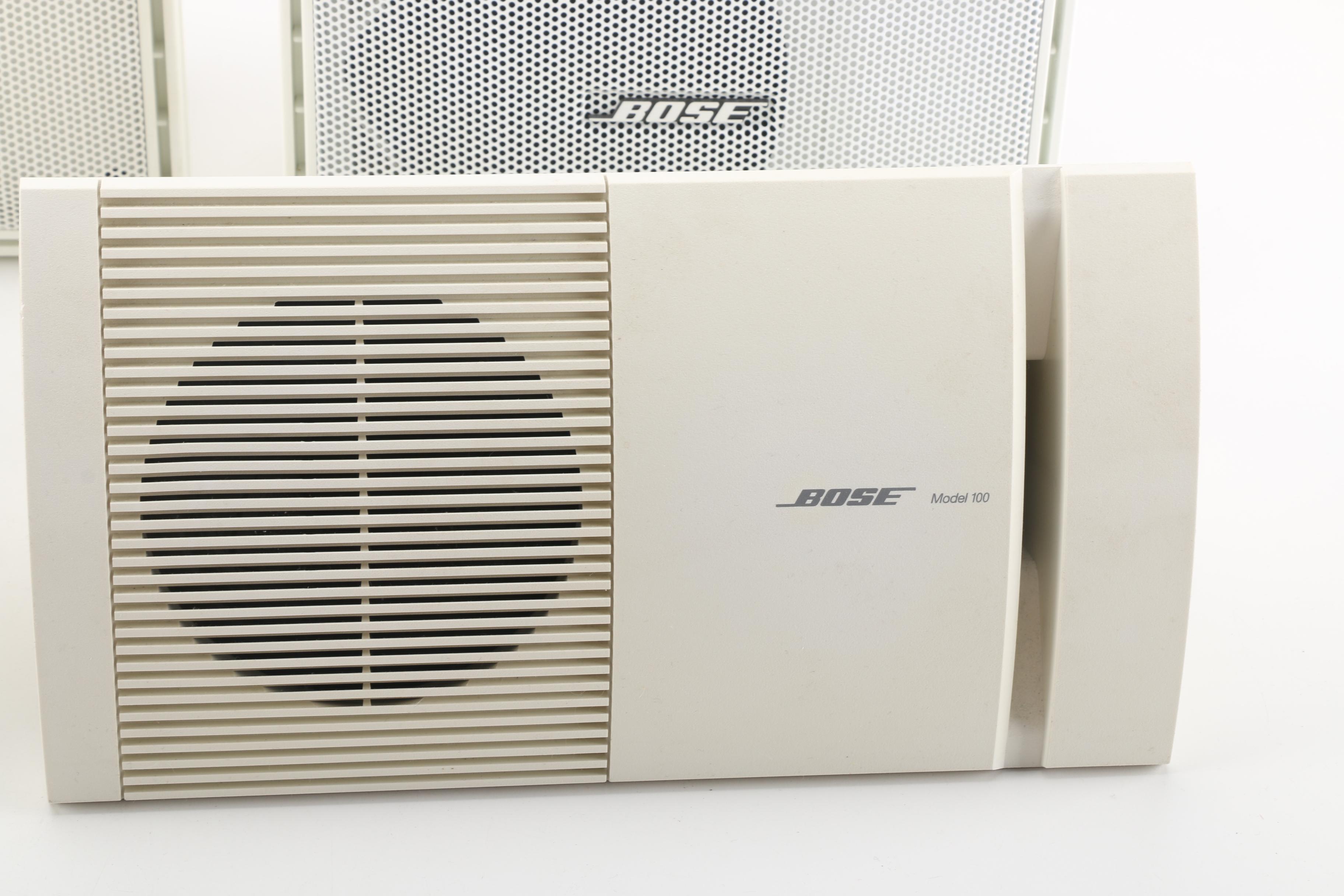 Four Bose Speakers