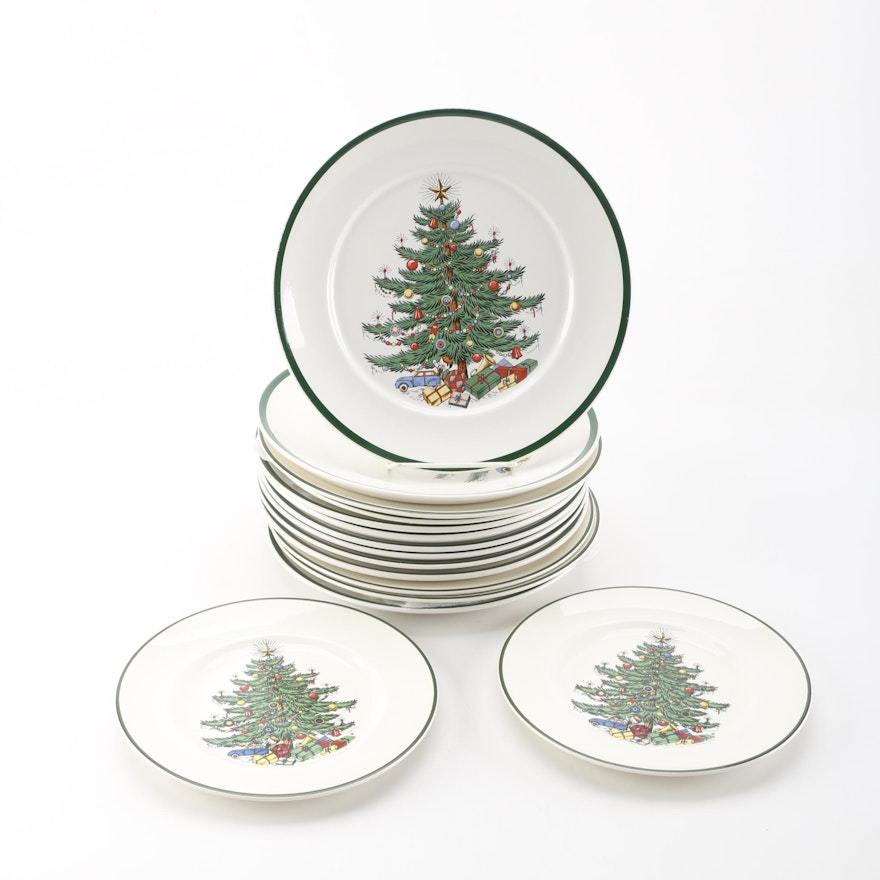 Cuthbertson "Original Christmas Tree" Plates