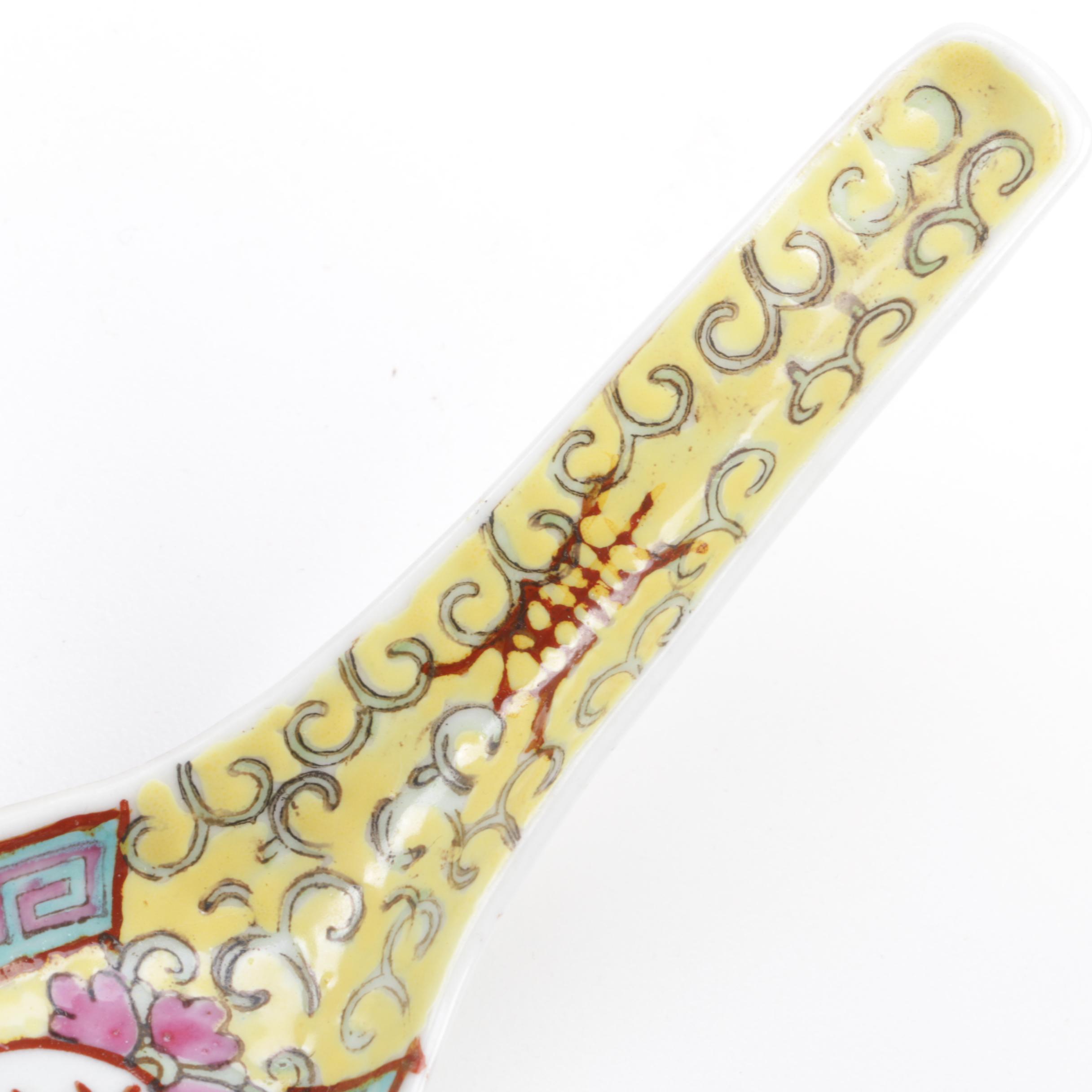 Porcelain Soup Spoon Set