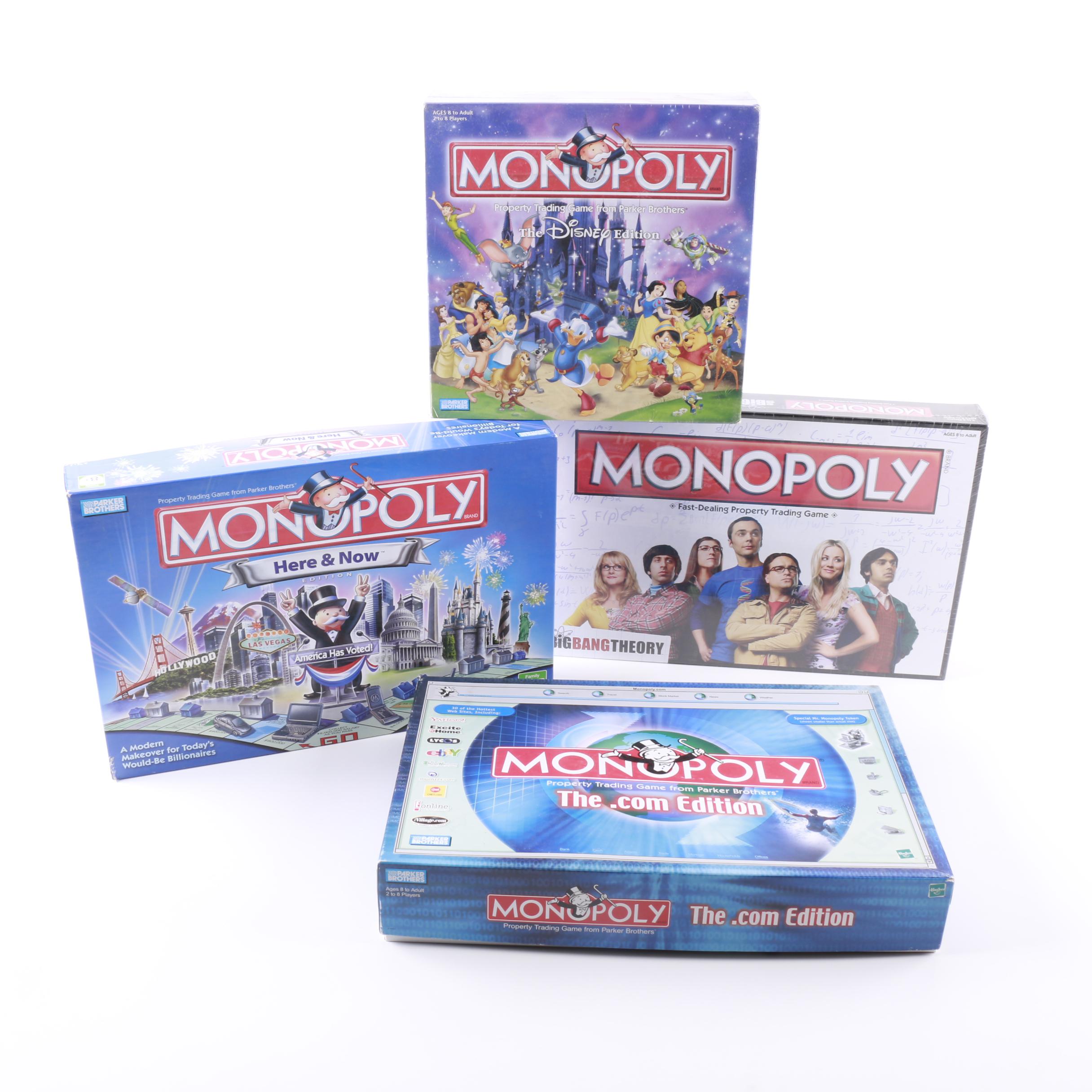 Various Editions of Monopoly