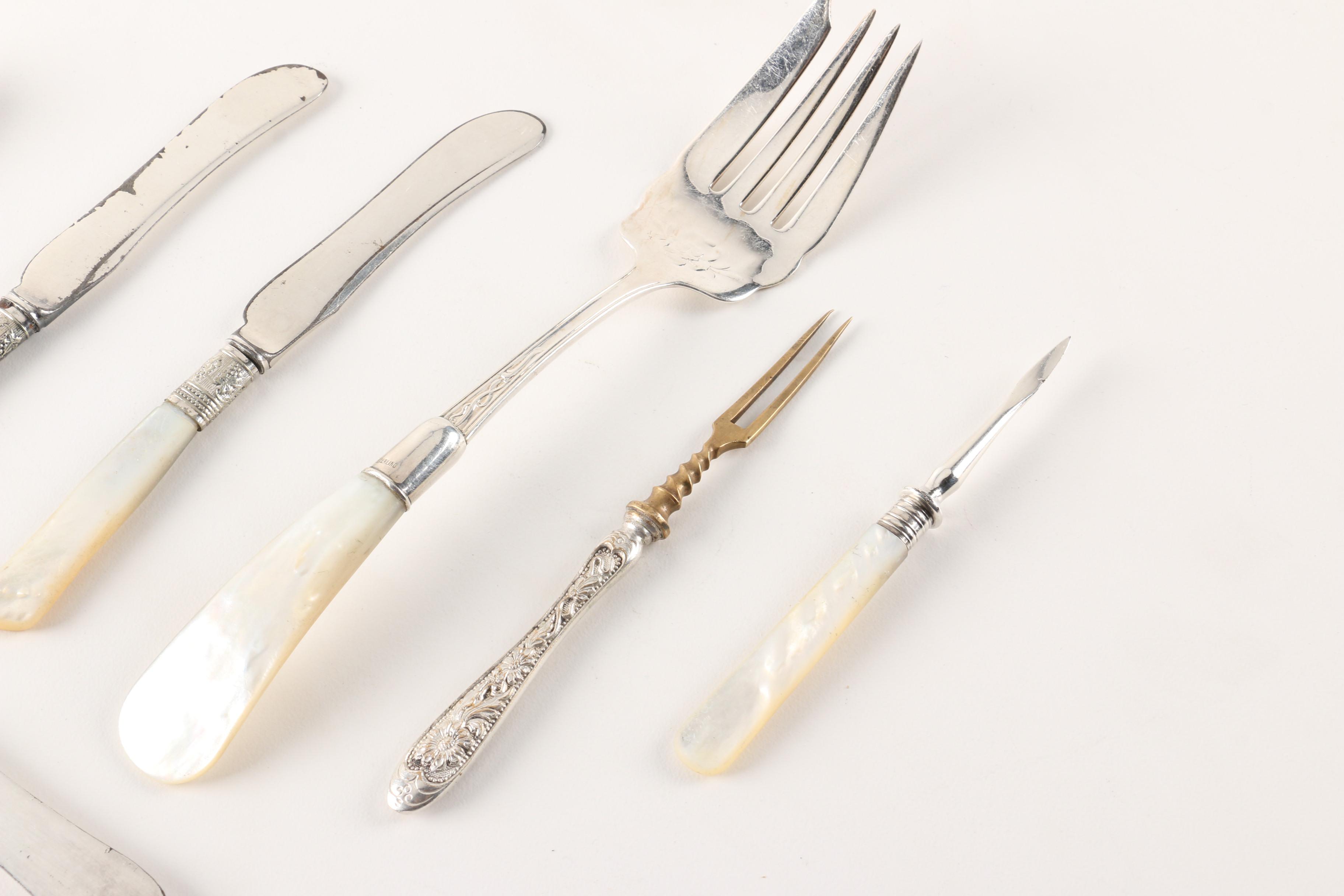 Mother of Pearl Handle Flatware