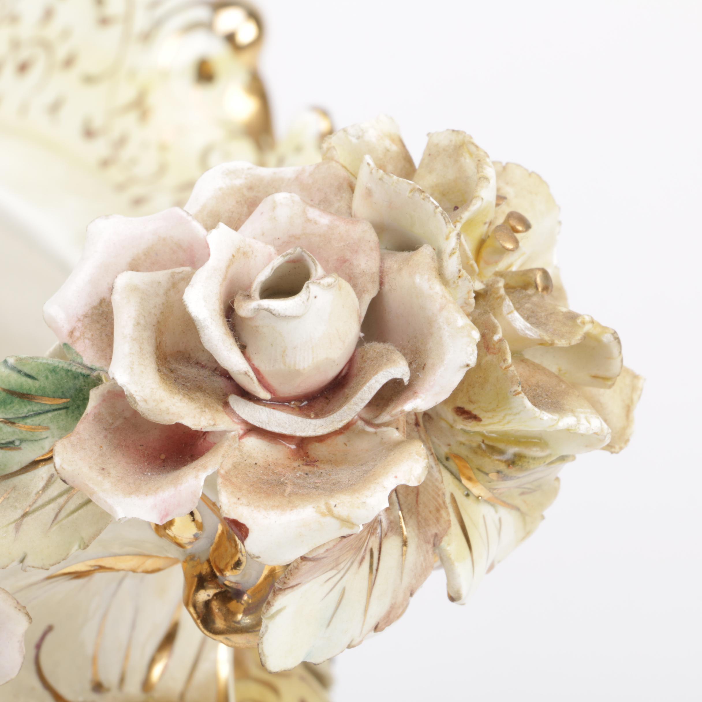 Vintage Centerpiece Fruit Basket