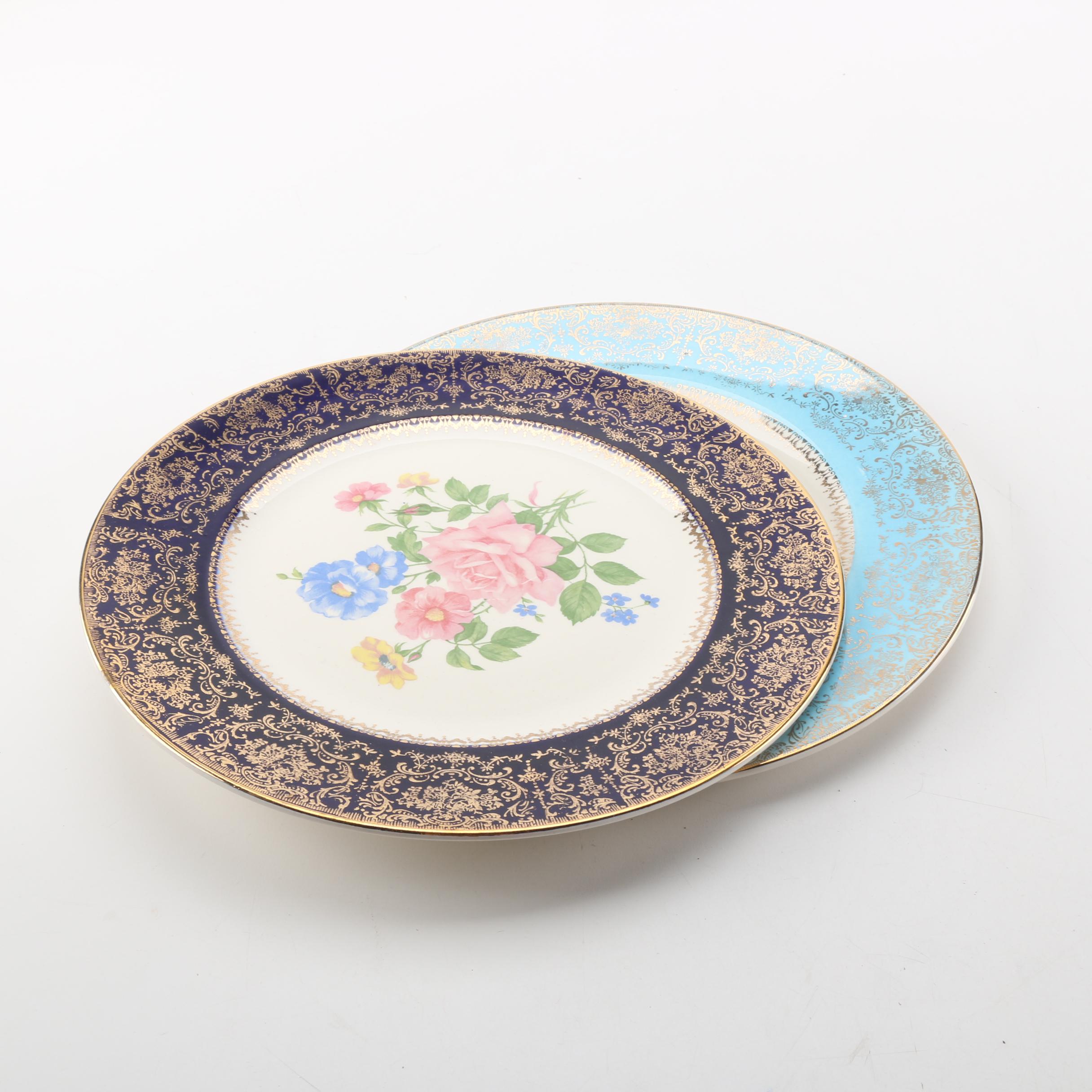 Salem China Co. Porcelain Plates