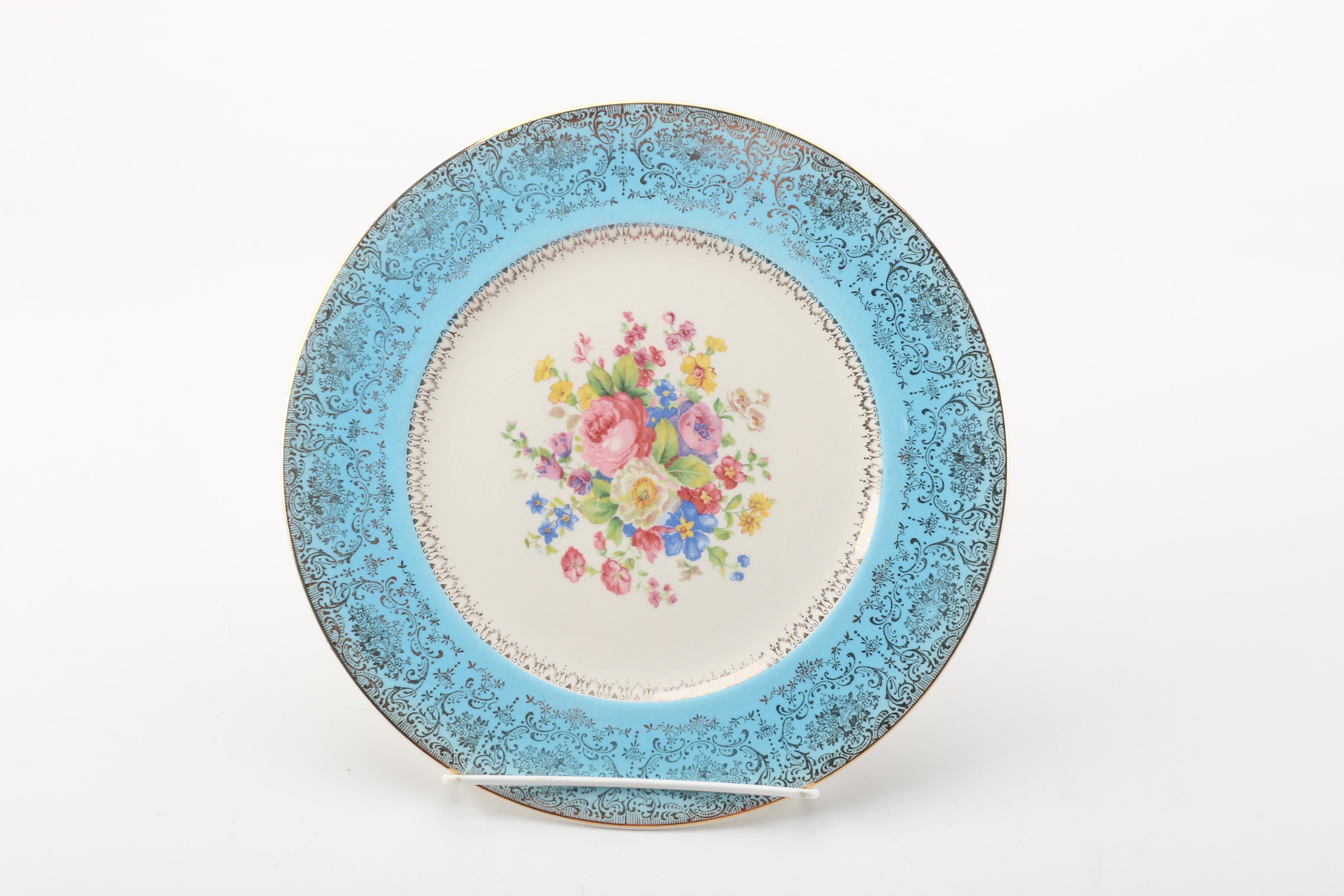 Salem China Co. Porcelain Plates