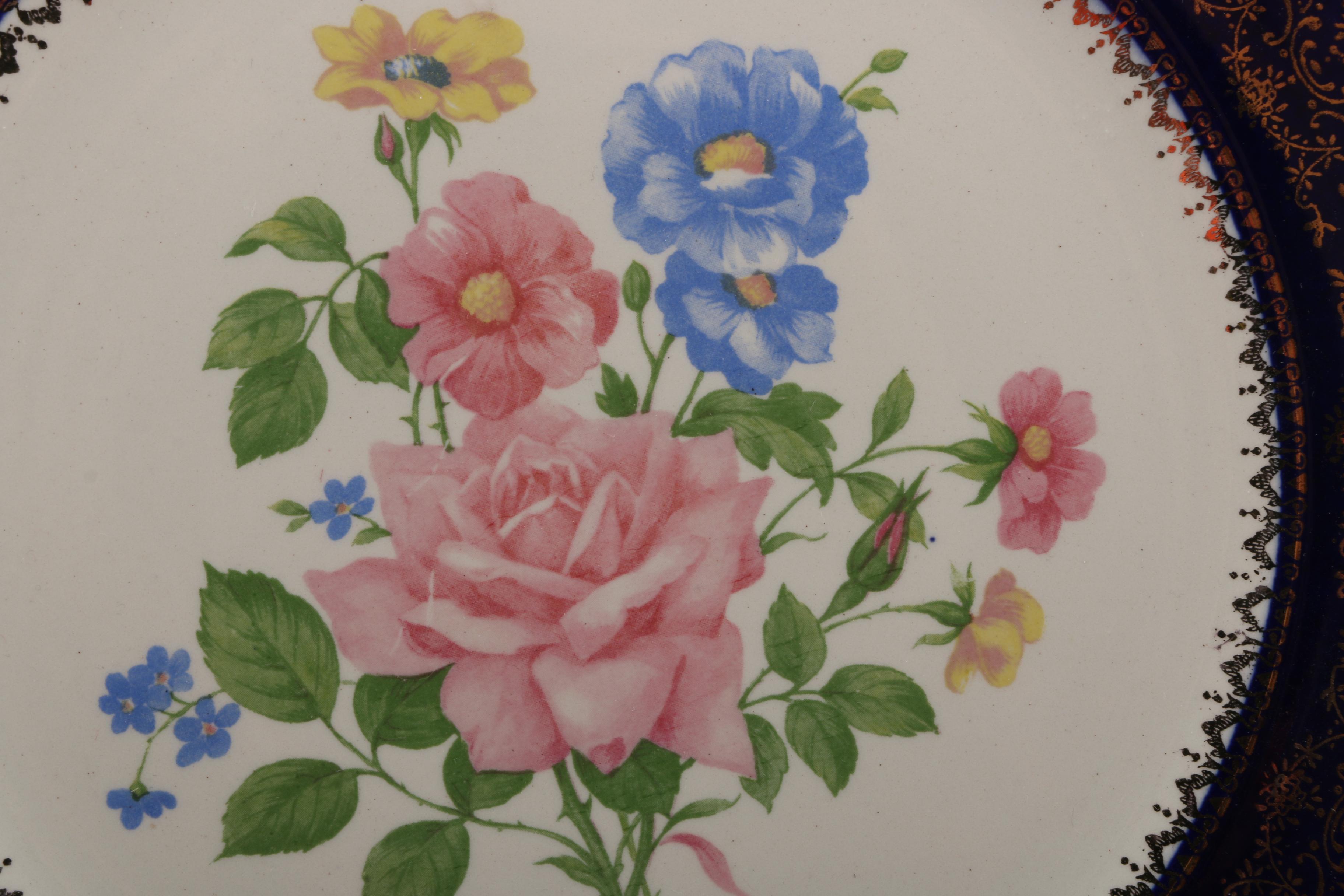 Salem China Co. Porcelain Plates