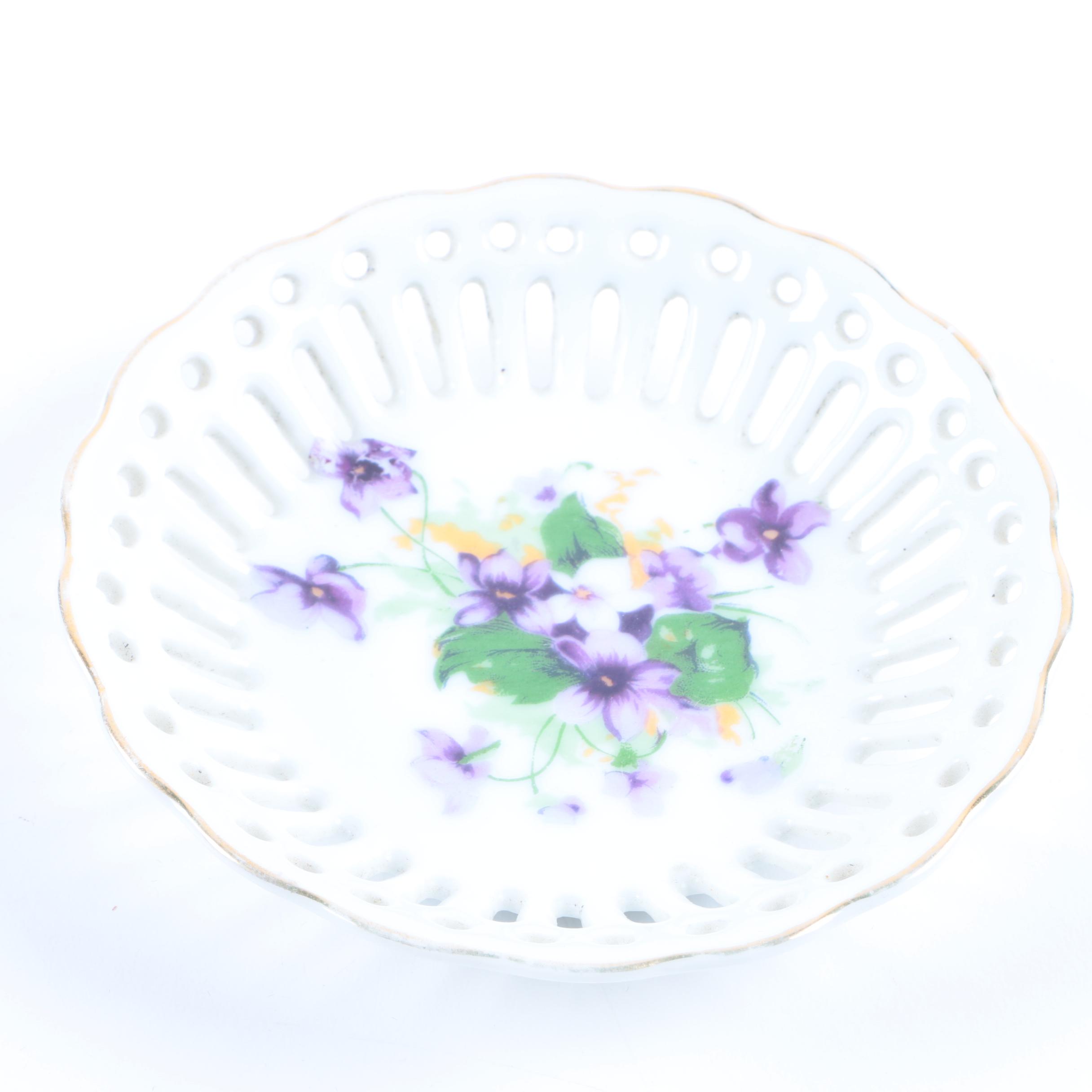 Delft, Dresden and Other Porcelain Tableware