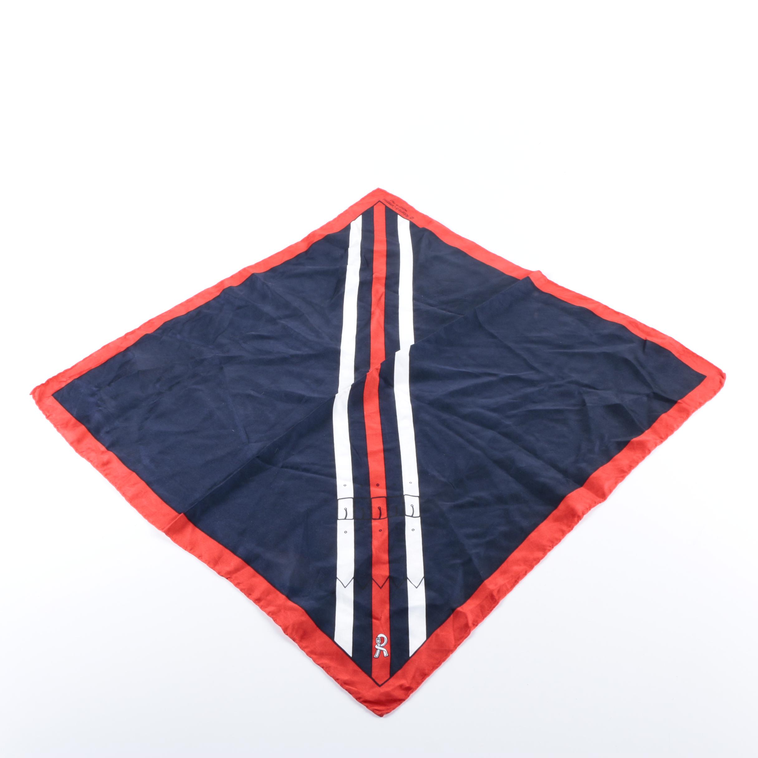 Vintage Roberta di Camerino Silk Scarf