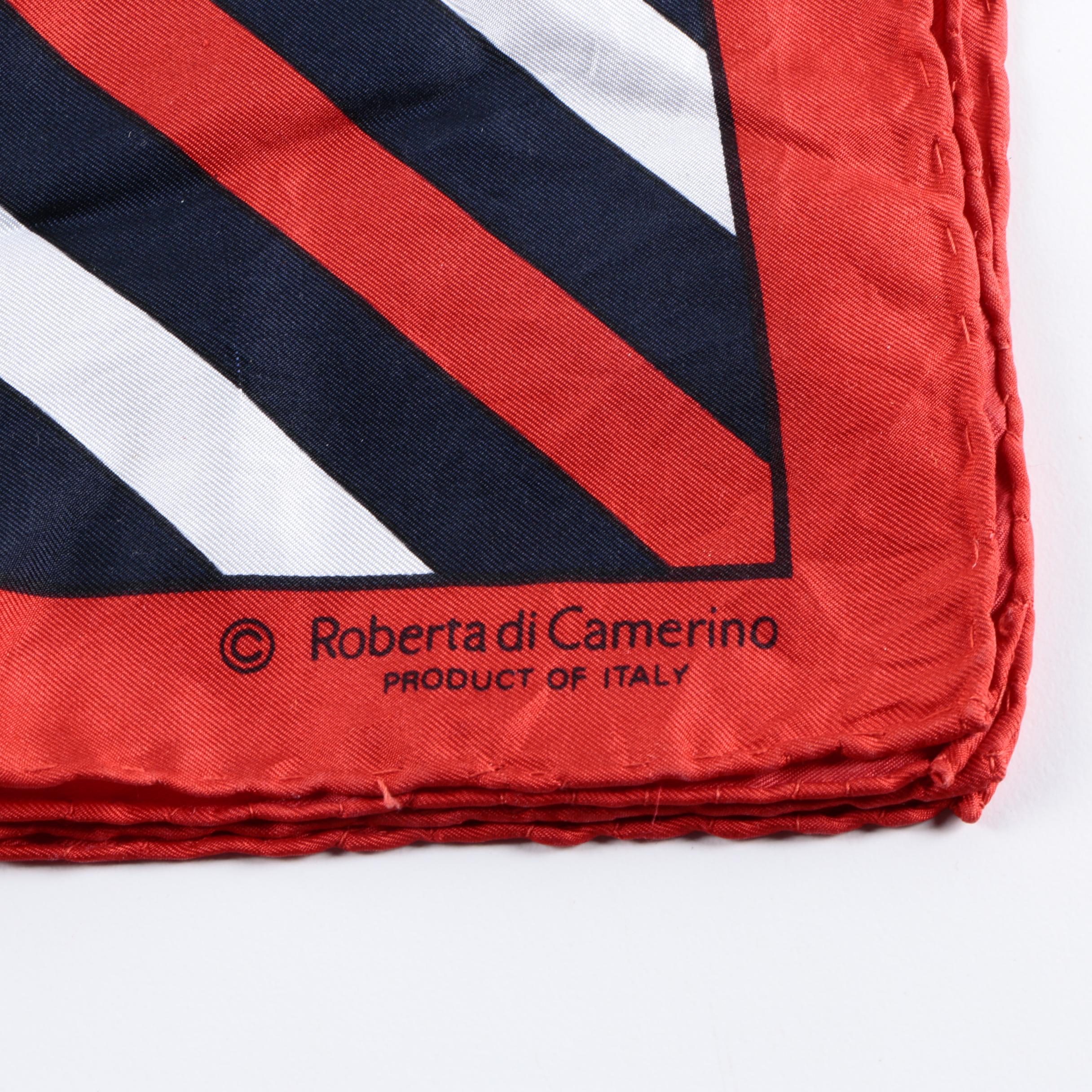 Vintage Roberta di Camerino Silk Scarf