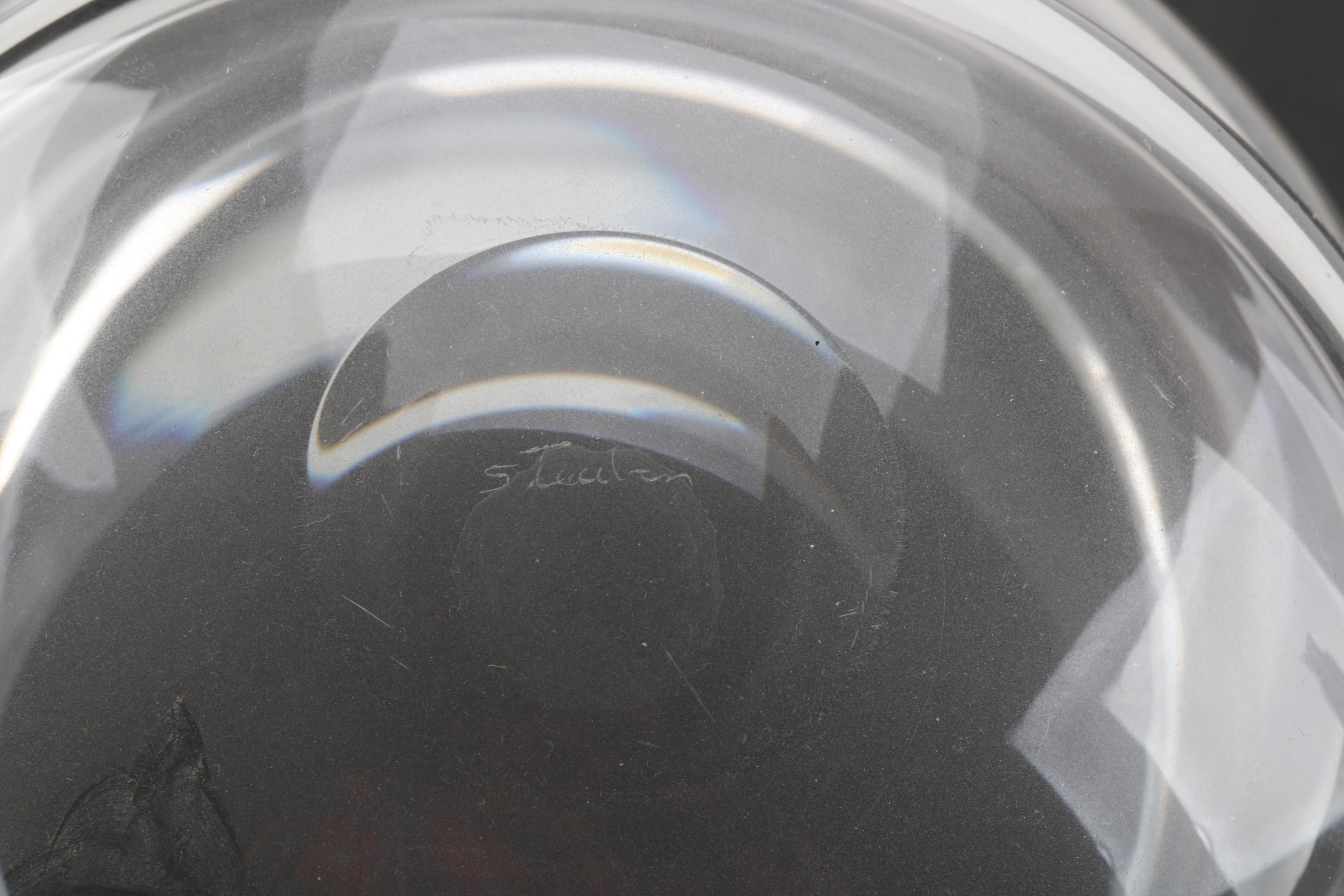 Steuben Round Glass Vase