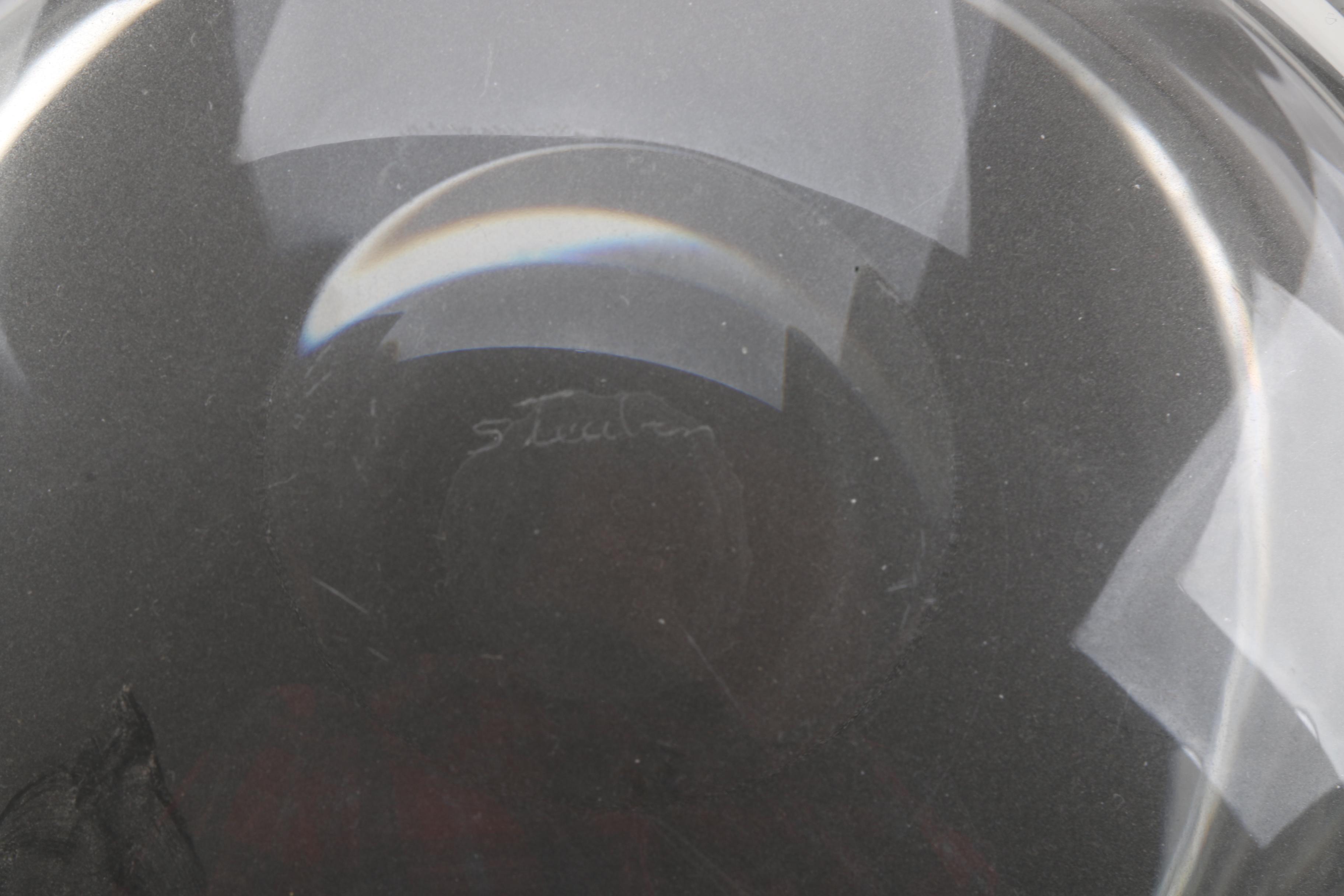 Steuben Round Glass Vase