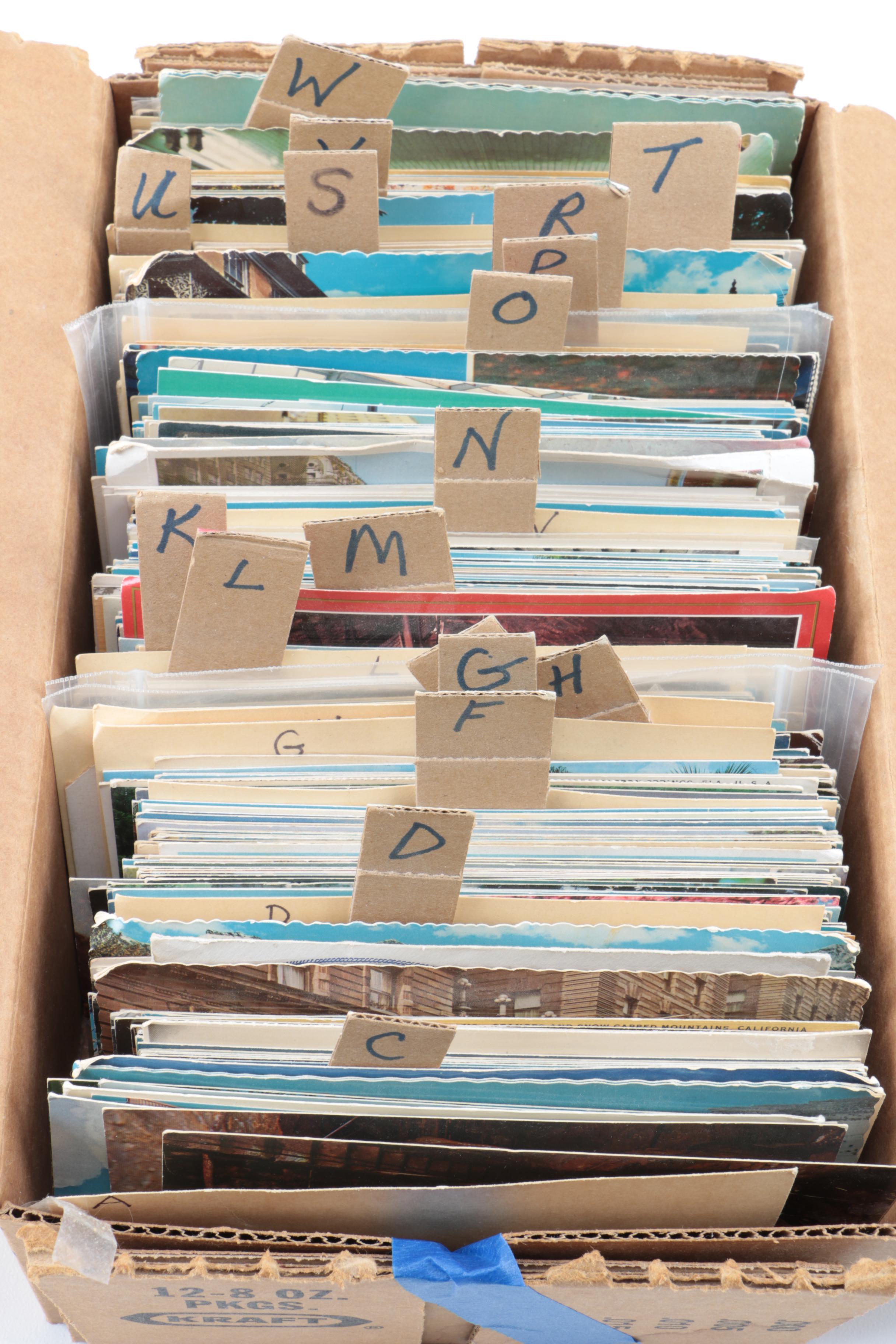 Collection of Vintage Postcards