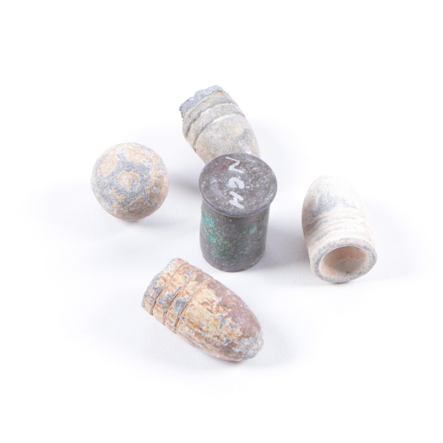 Assorted Lead Shot and Bullet Casings