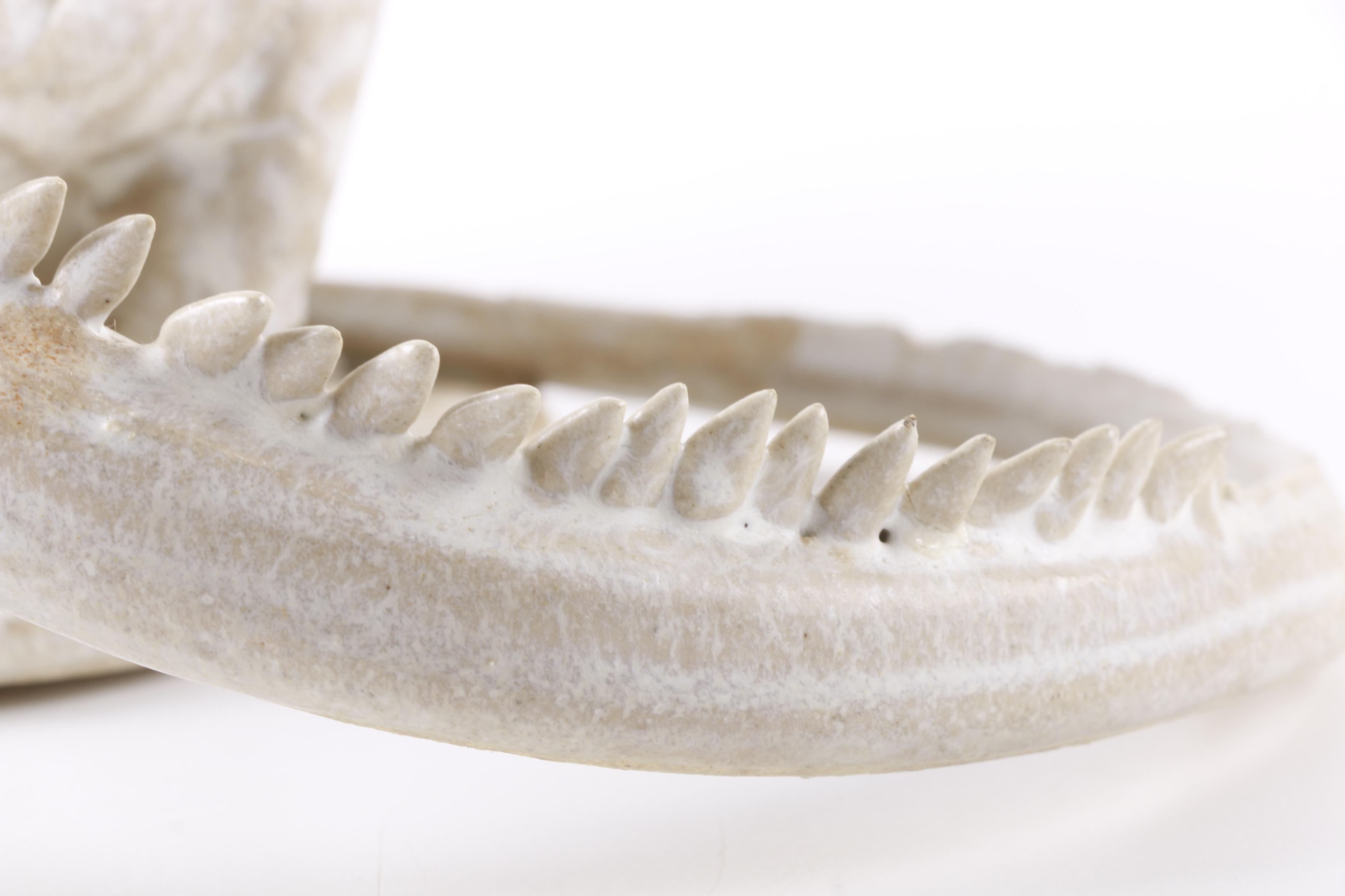 Ceramic Iguana Figurine