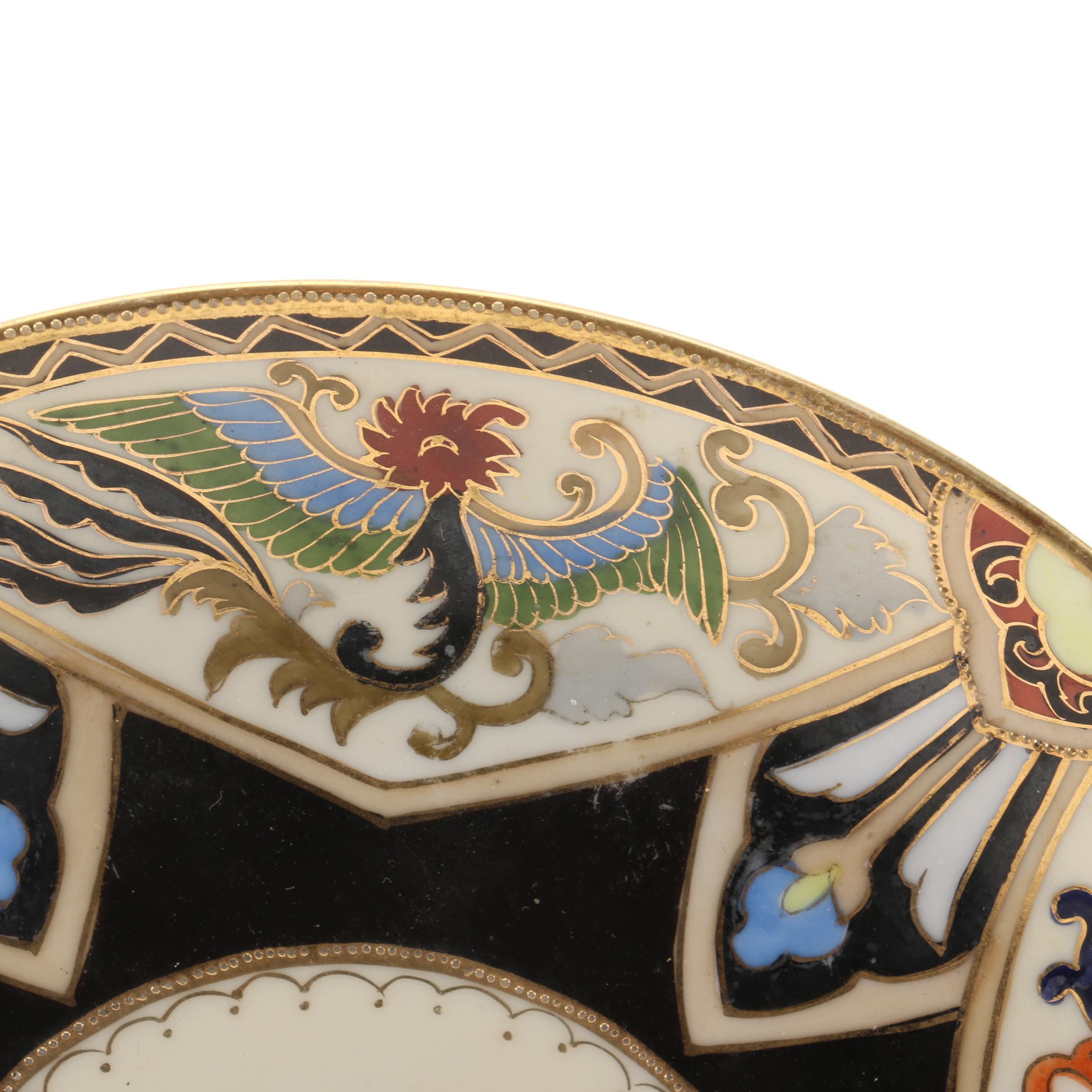 Vintage Hand-painted Noritake Imari Porcelain Plates