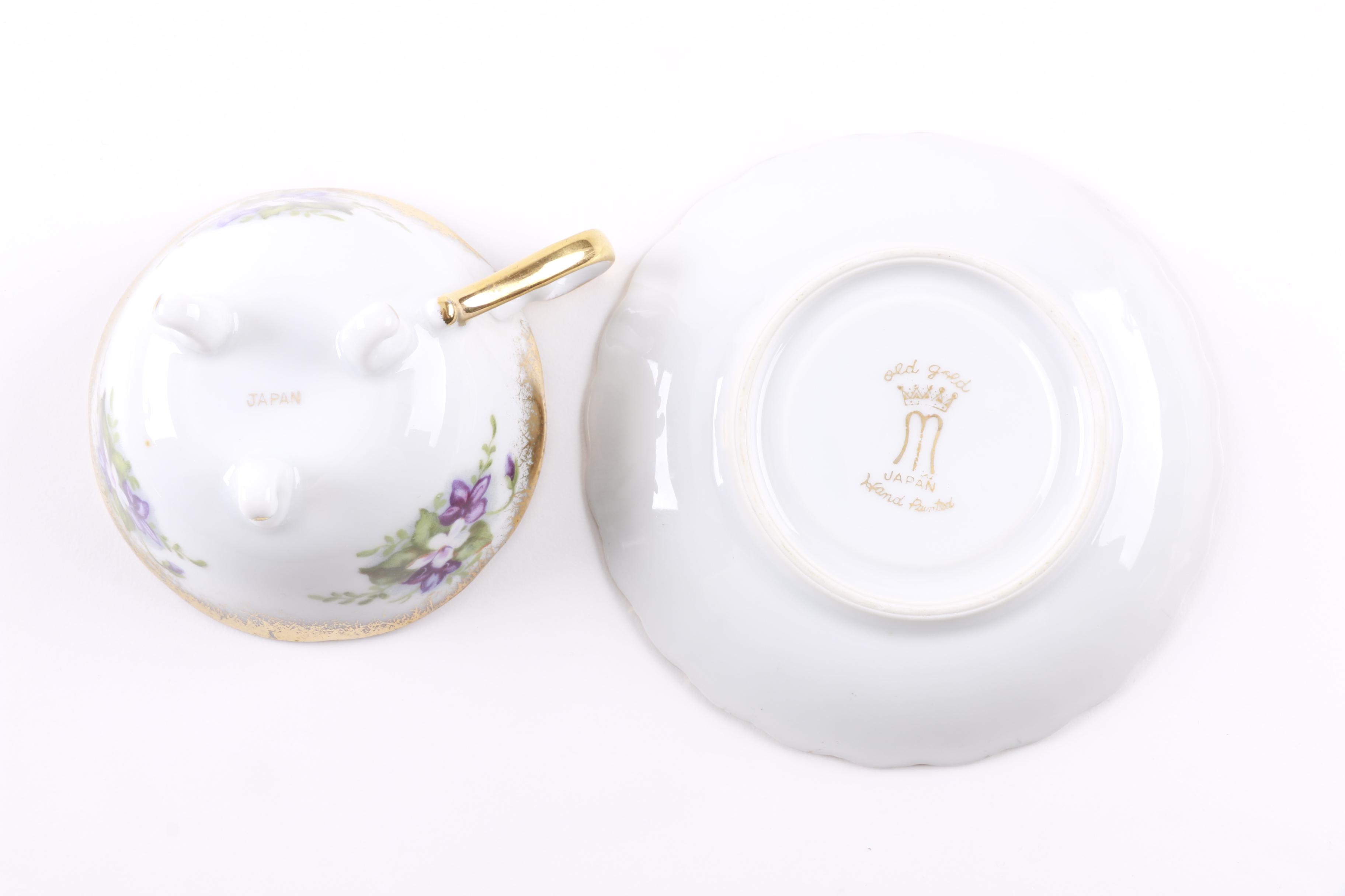 China Teacup and Saucer Sets Including Royal Bayreuth