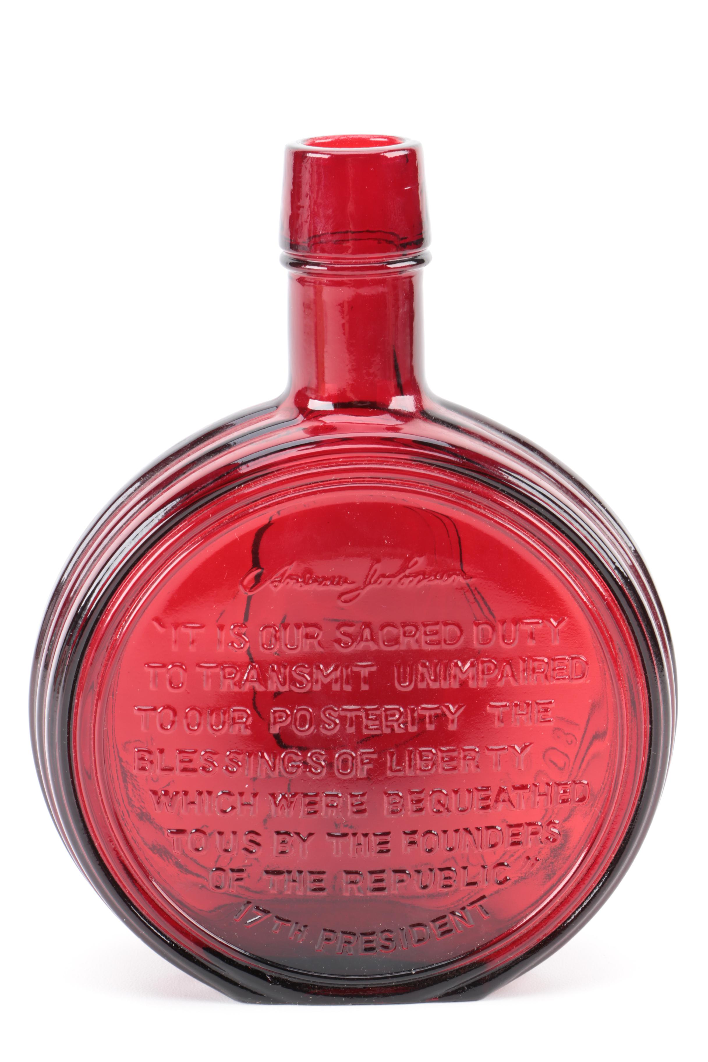 Wheaton Commemortatives  Presidential Series Andrew Johnson Decanter