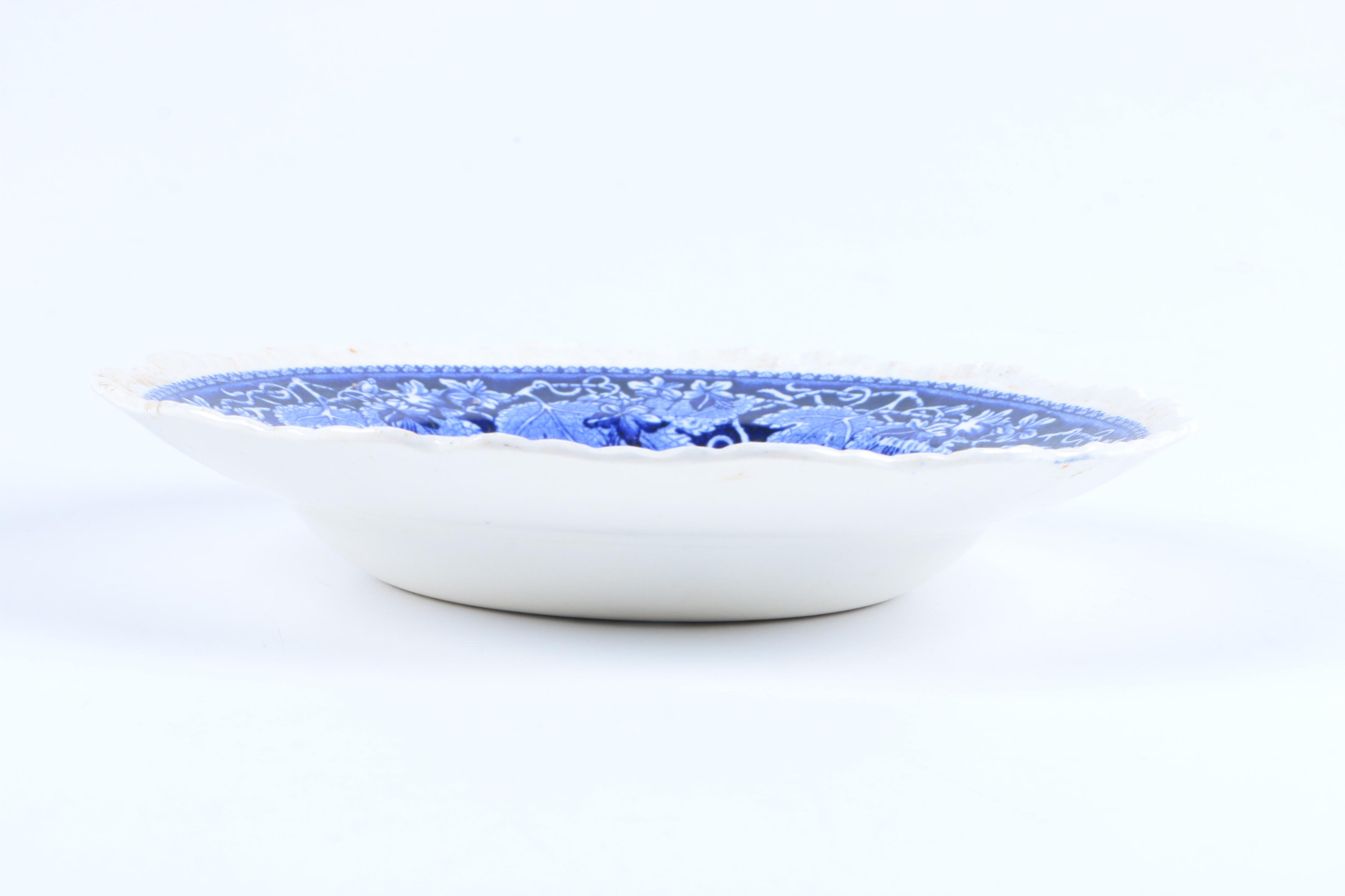 Mason's "Vista Blue" Ironstone Tableware