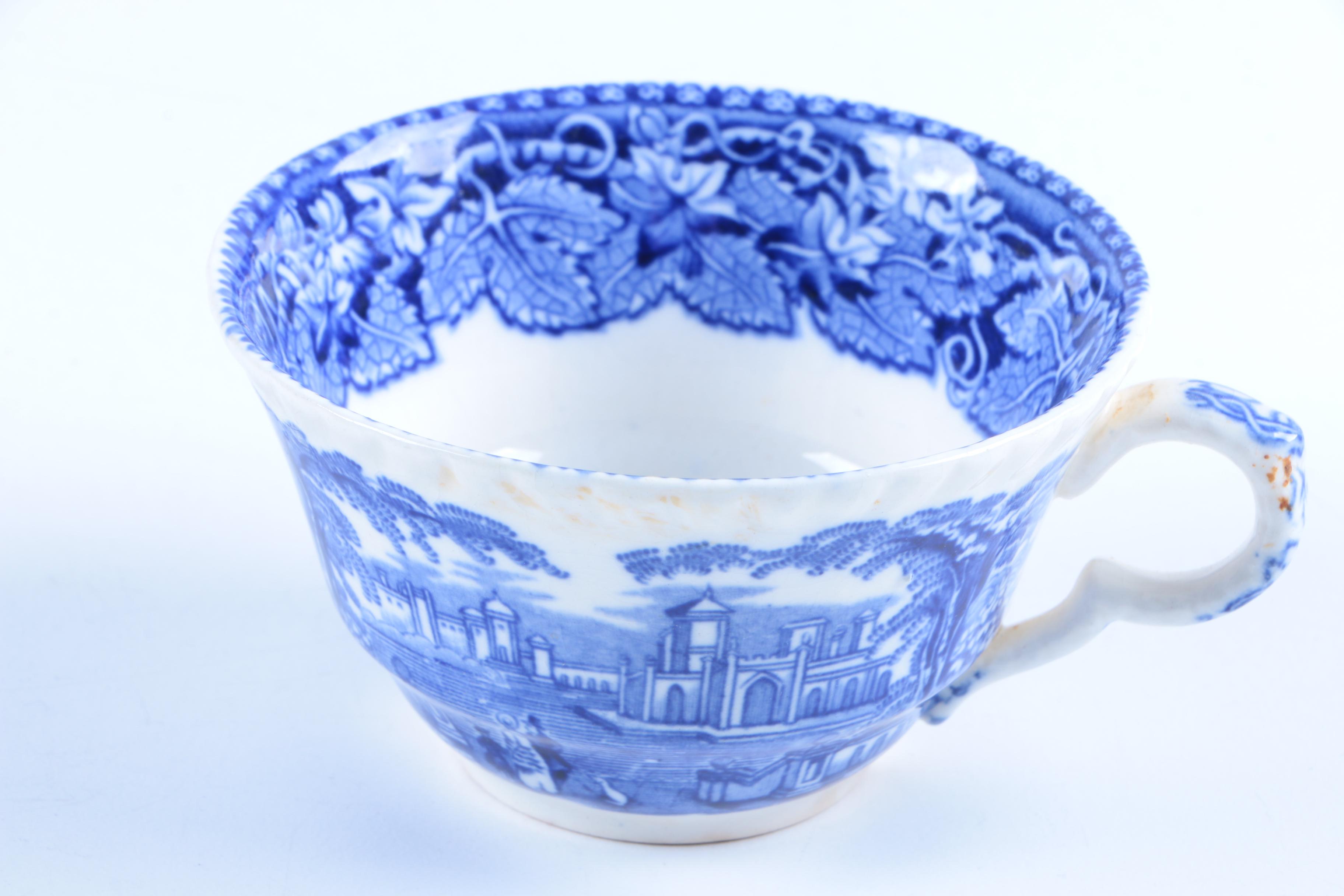 Mason's "Vista Blue" Ironstone Tableware