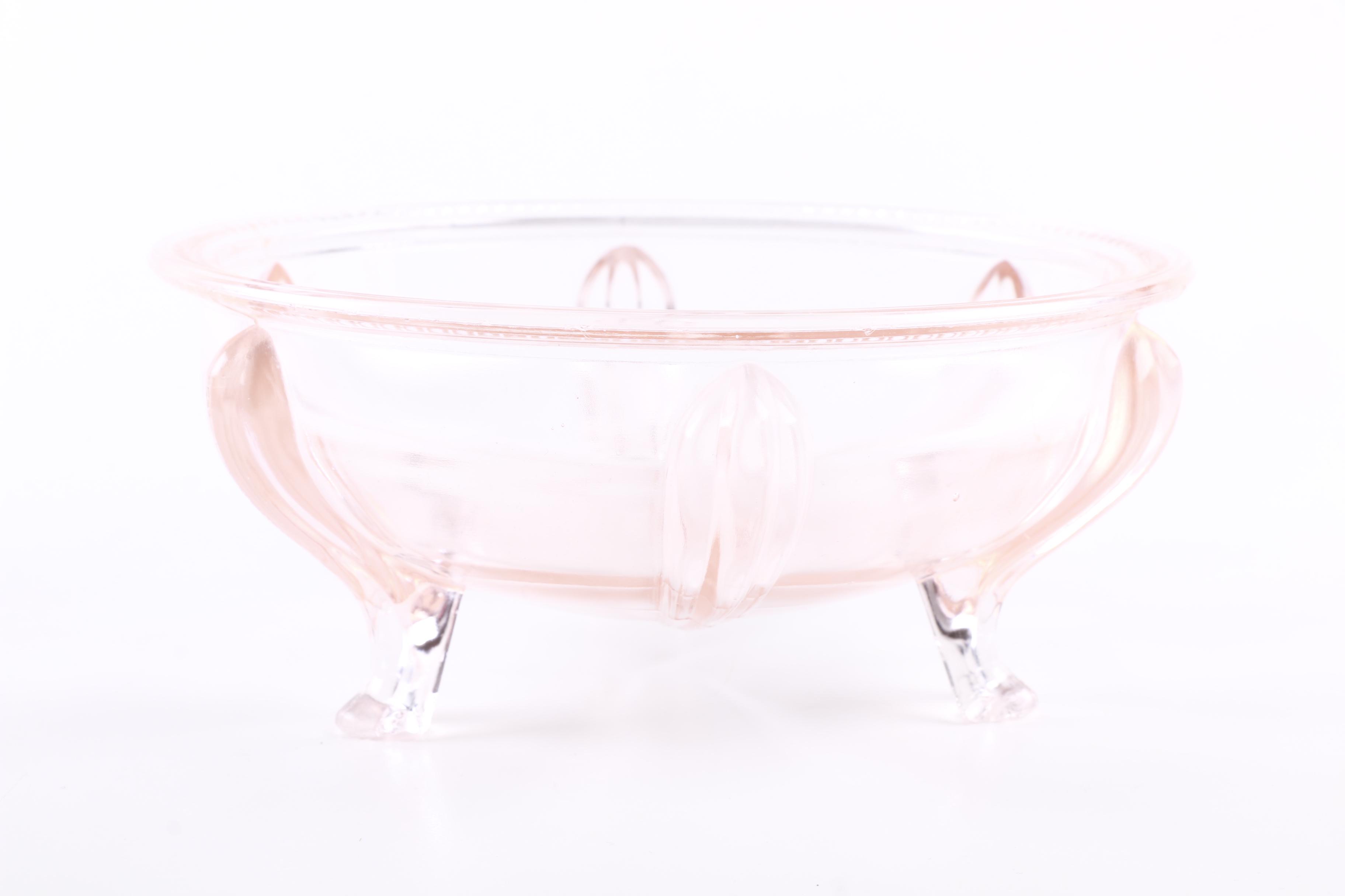 Depression Glassware Pink Bowls