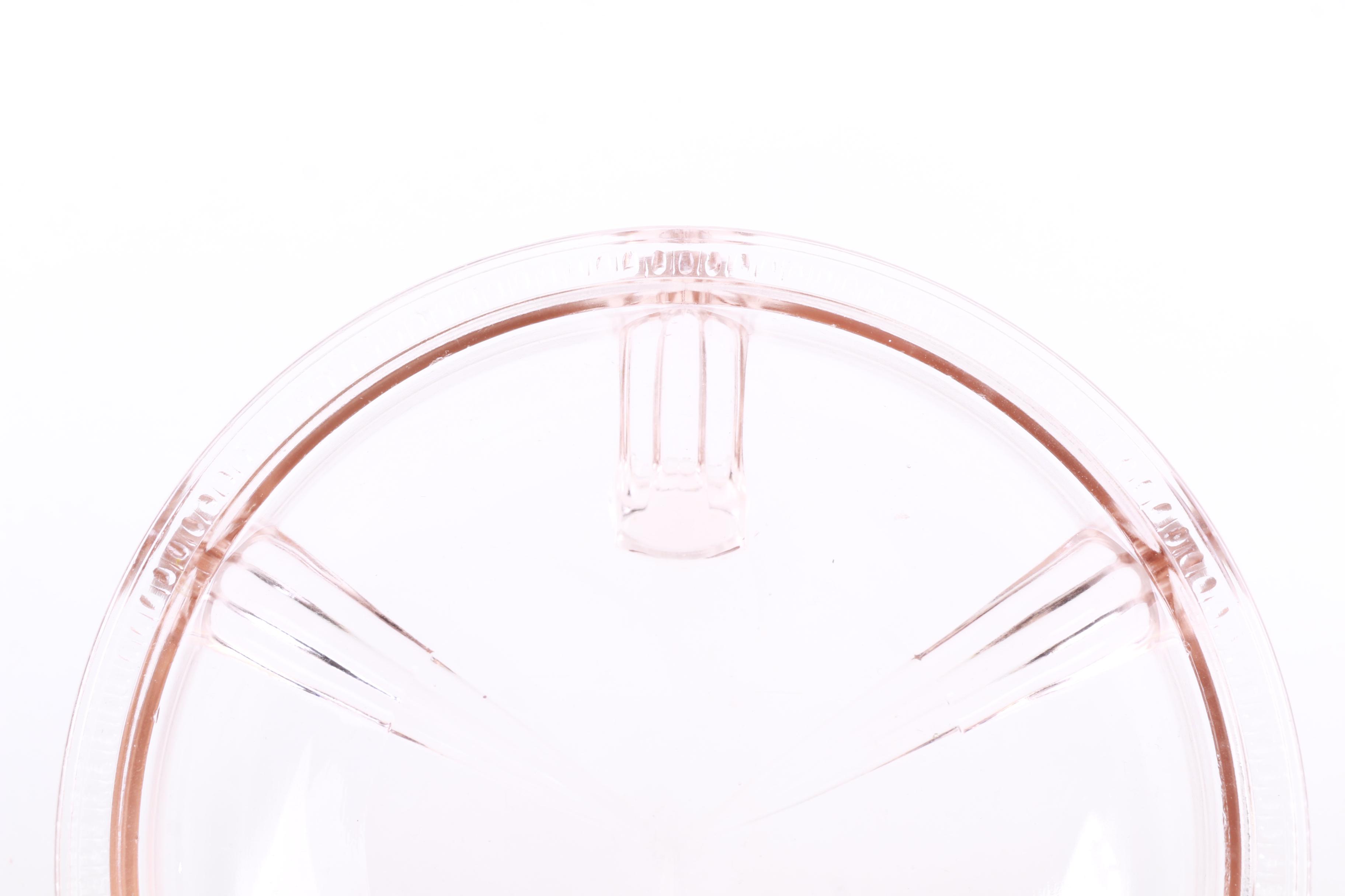 Depression Glassware Pink Bowls