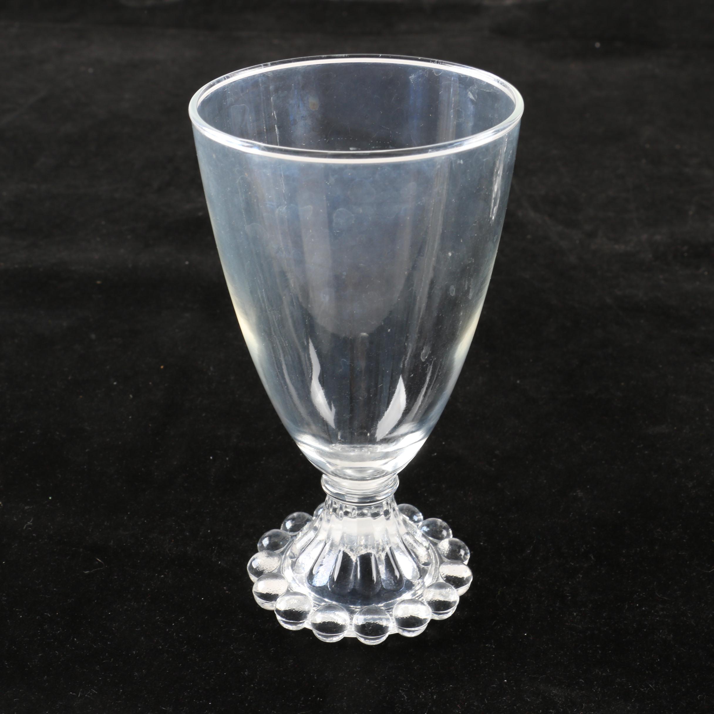 Vintage Anchor Hocking "Boopie" Water Goblets