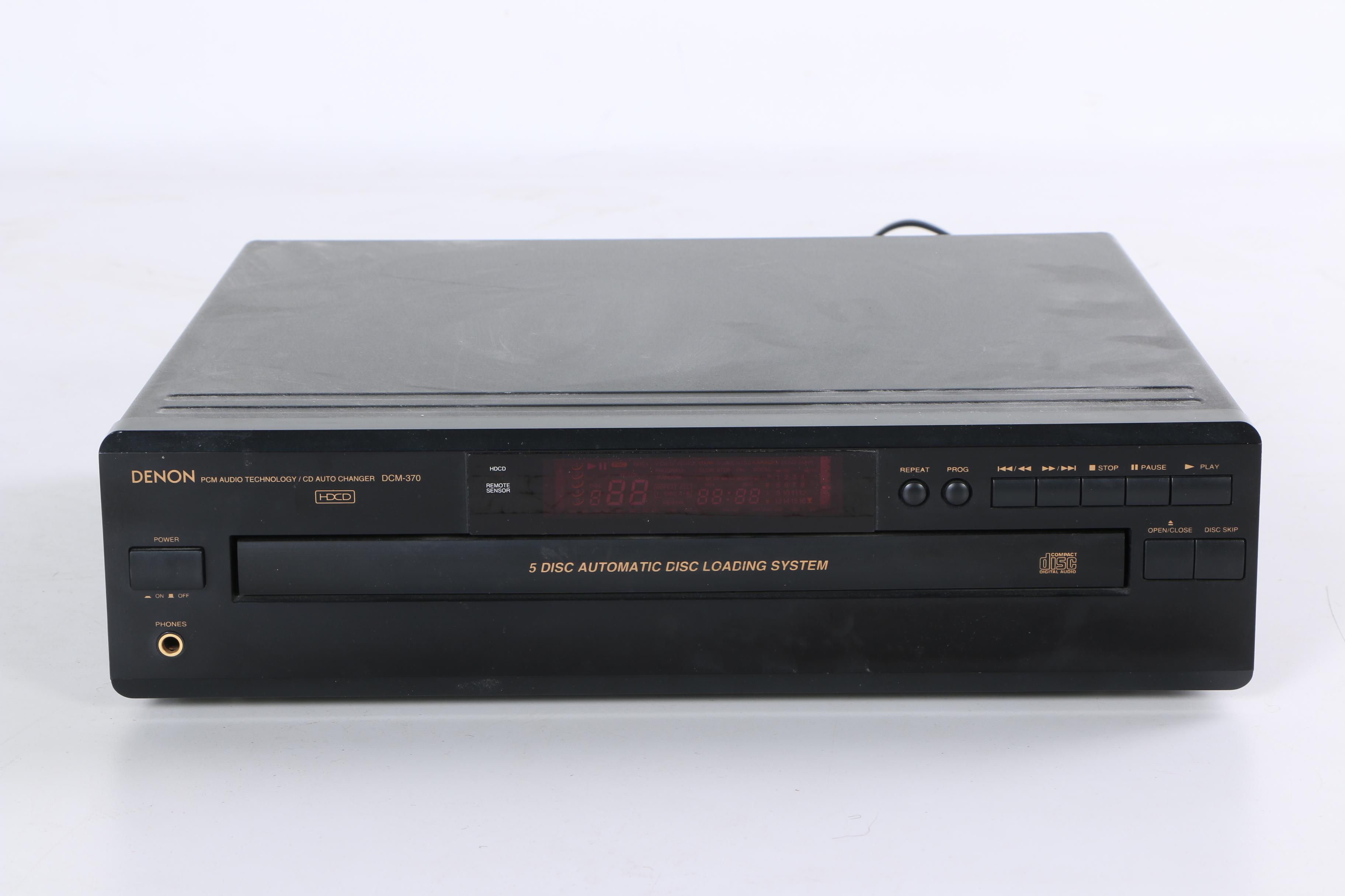 CD Player and Stereo System