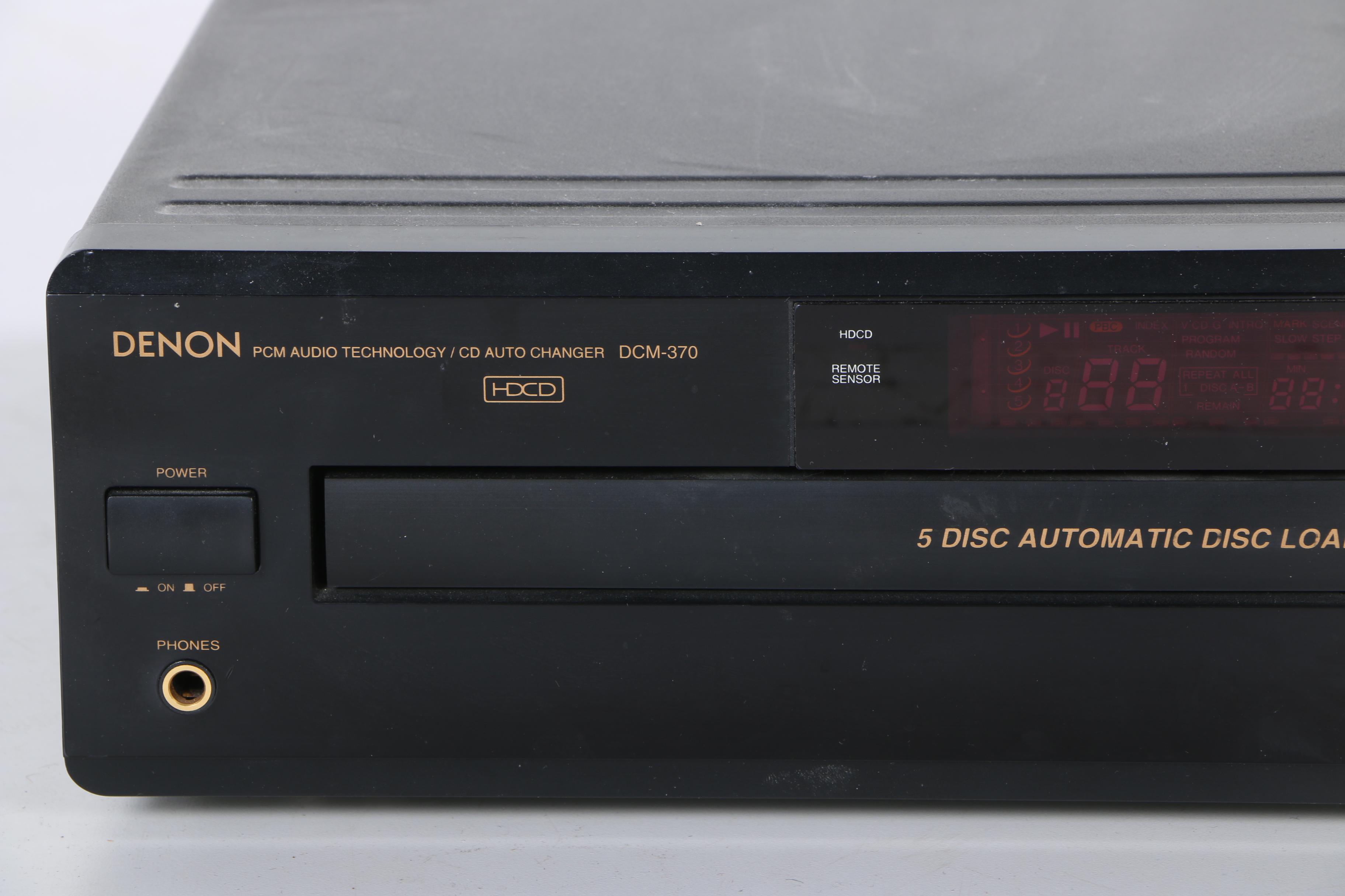 CD Player and Stereo System