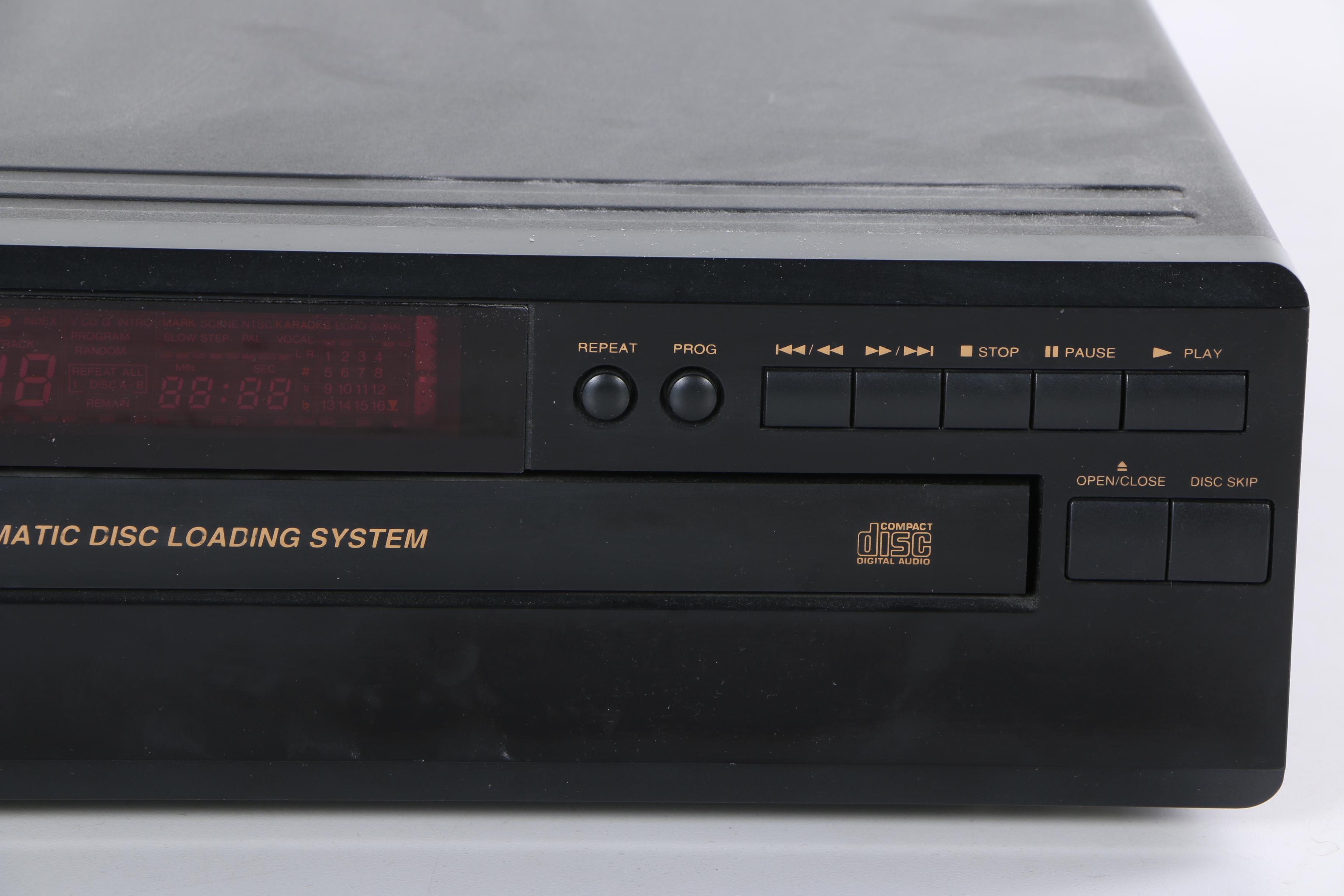 CD Player and Stereo System