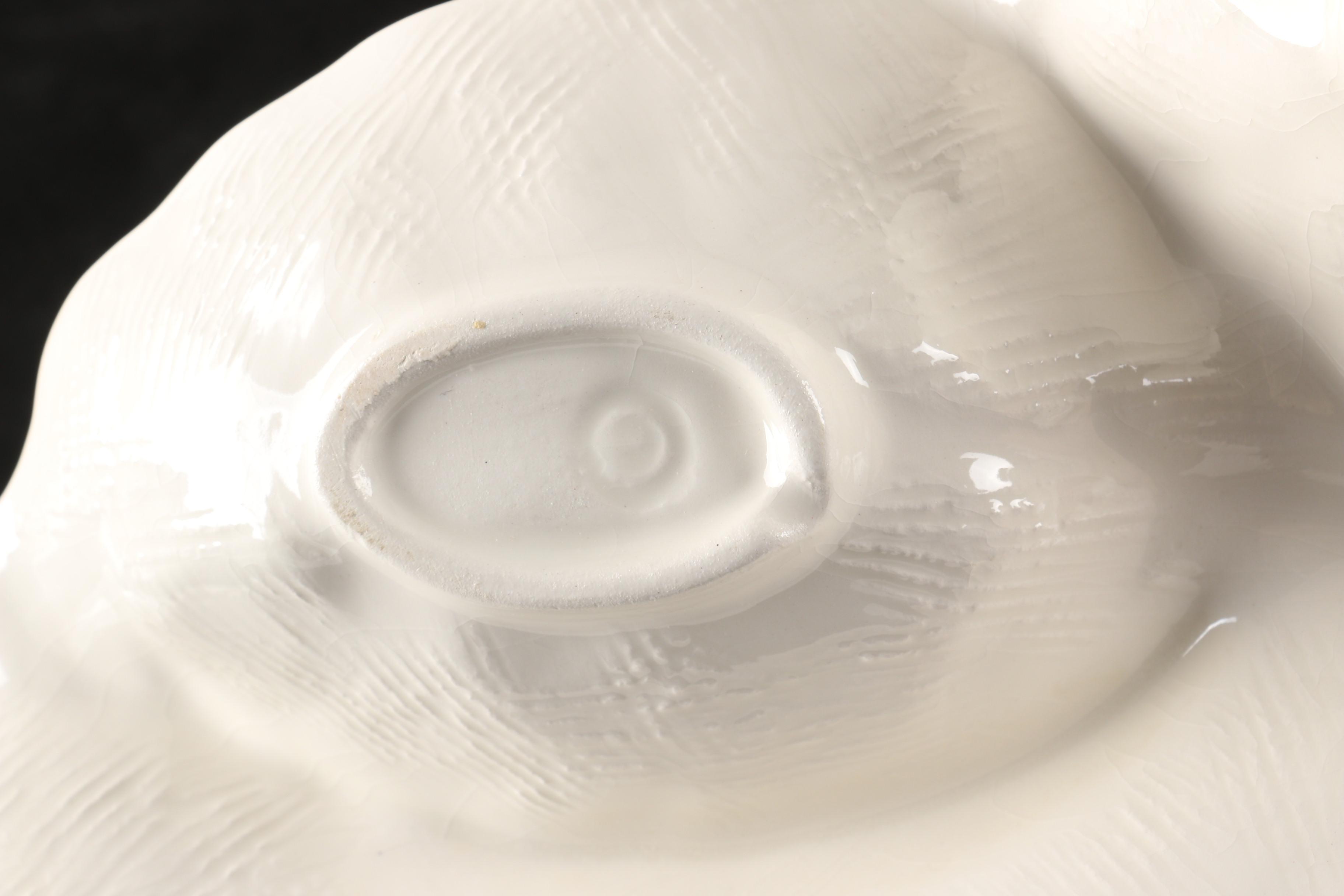 Mid Century Cal Style Leaf Shaped Platter