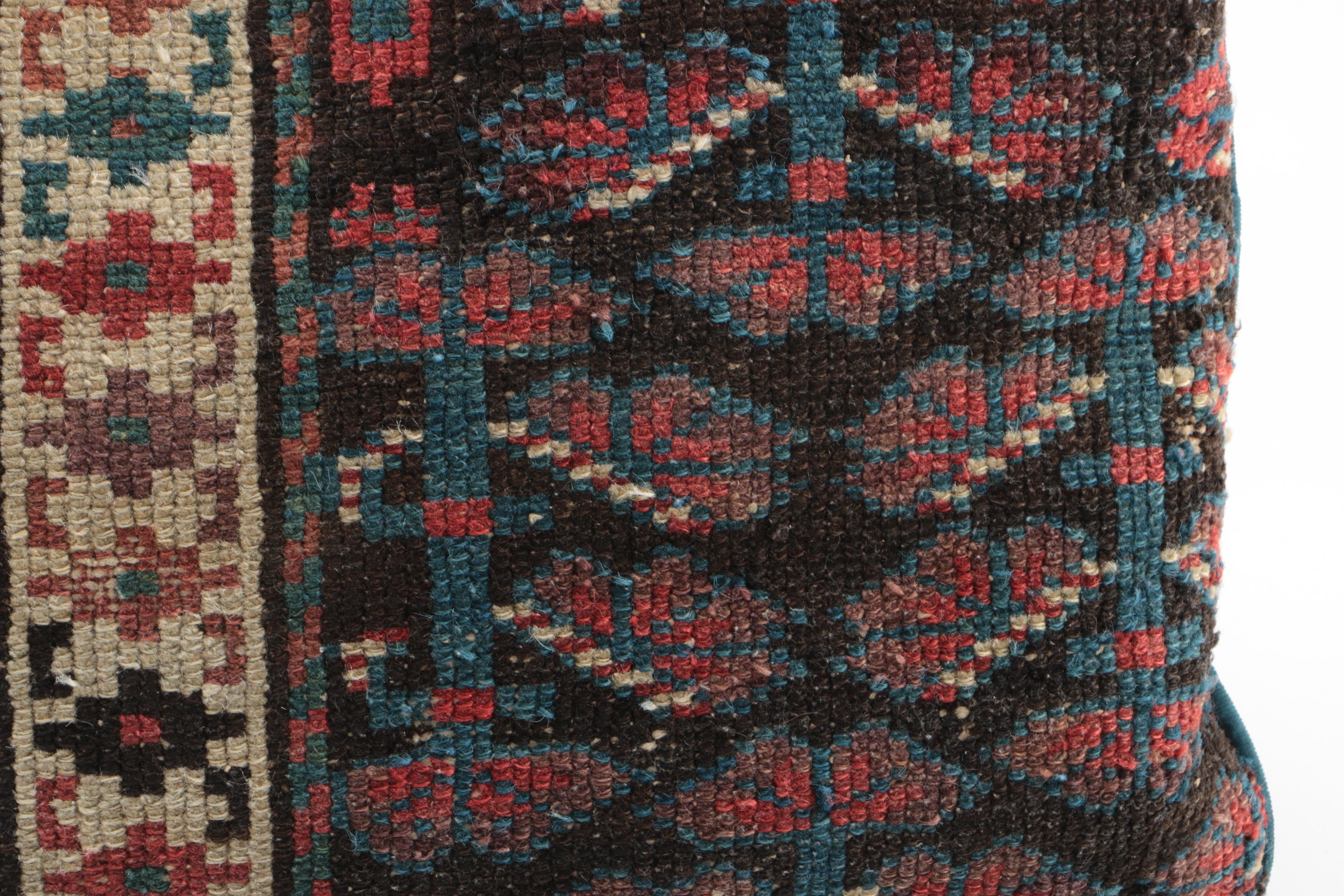 Handwoven Central Asian Rug Throw Pillows