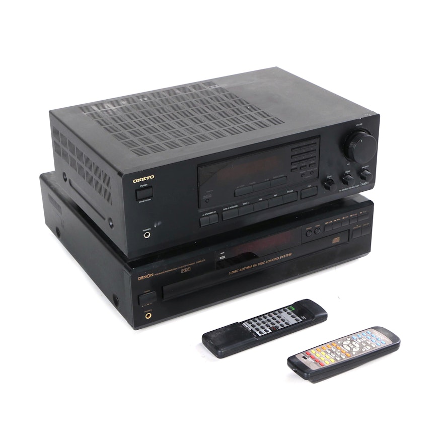 CD Player and Stereo System
