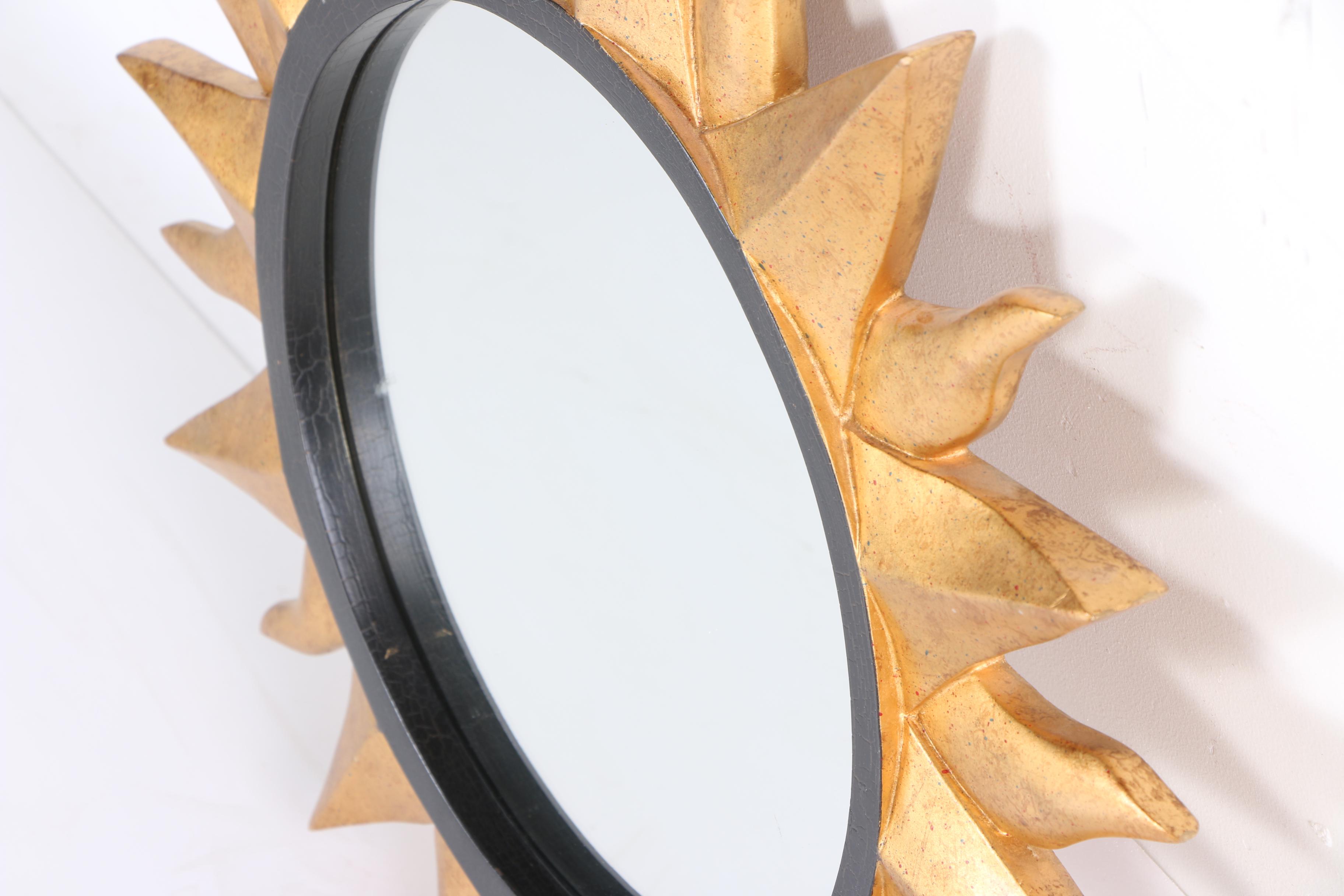 Sun Burst Wall Mirror