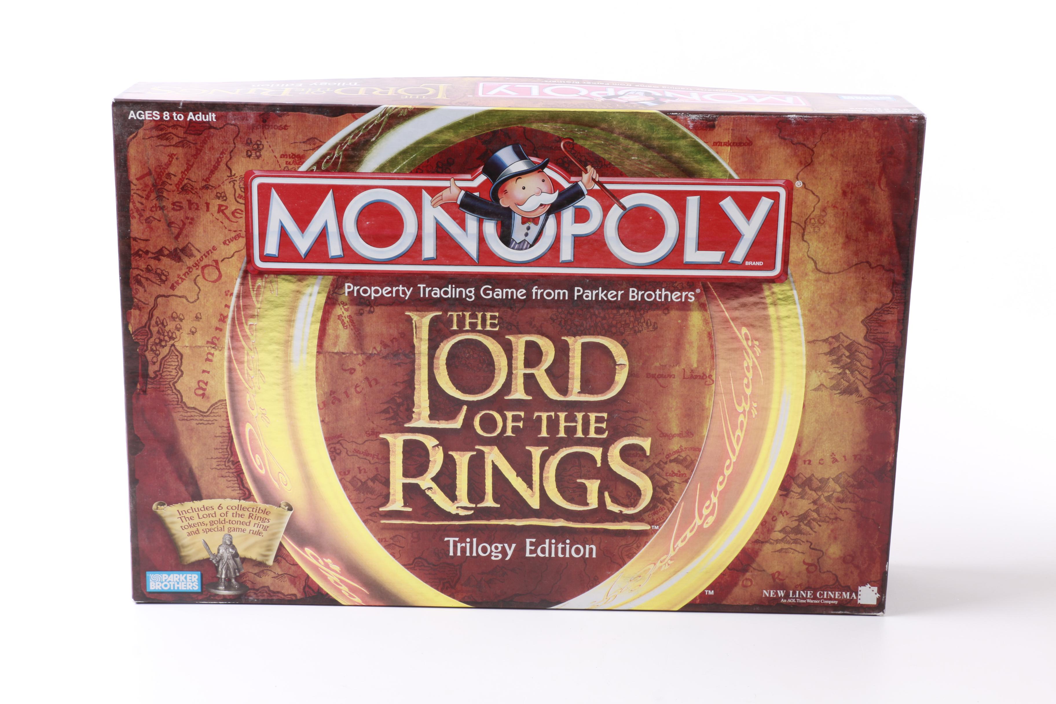 Pair of "The Lord of the Rings" Board Games