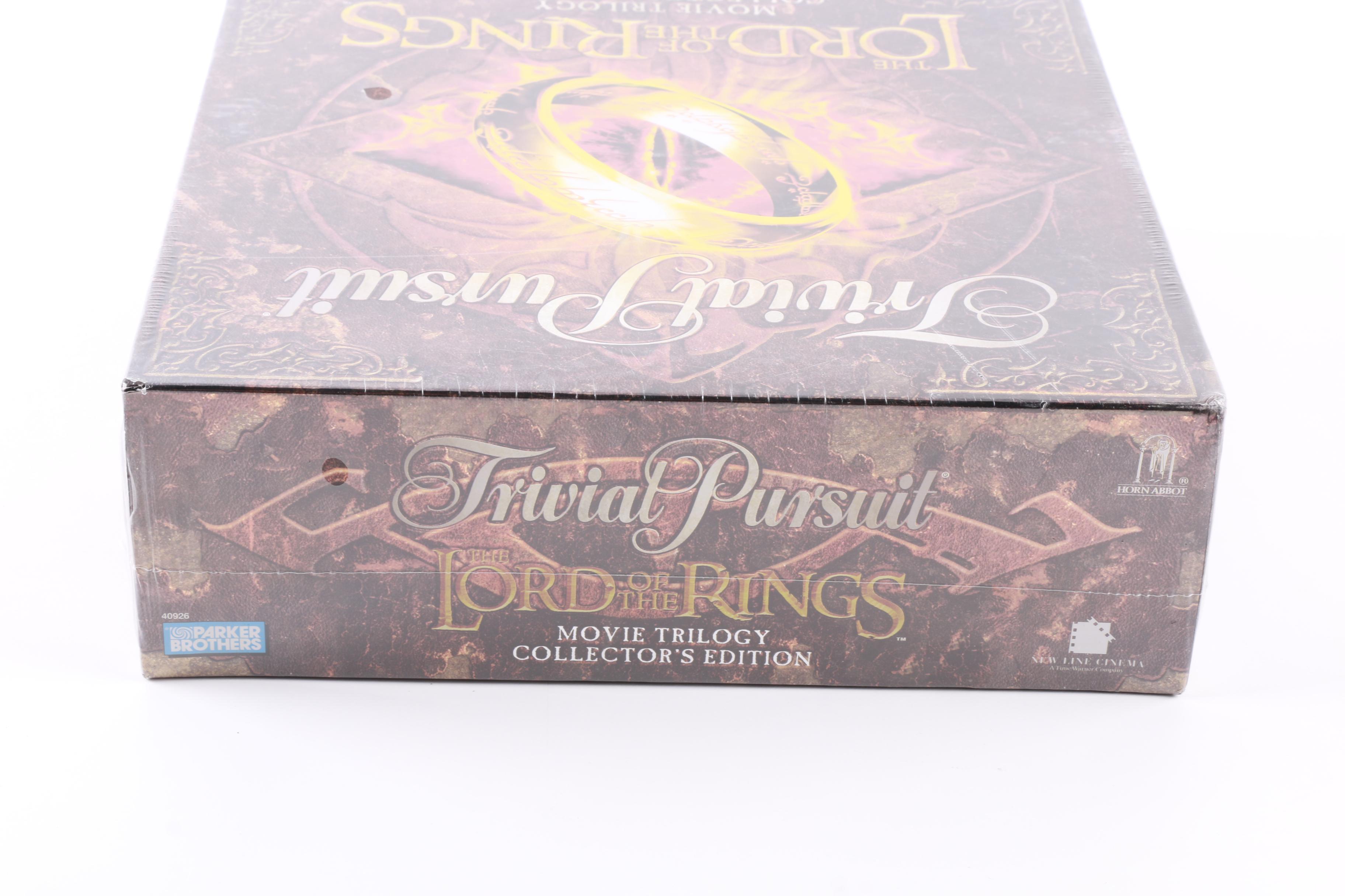 Pair of "The Lord of the Rings" Board Games