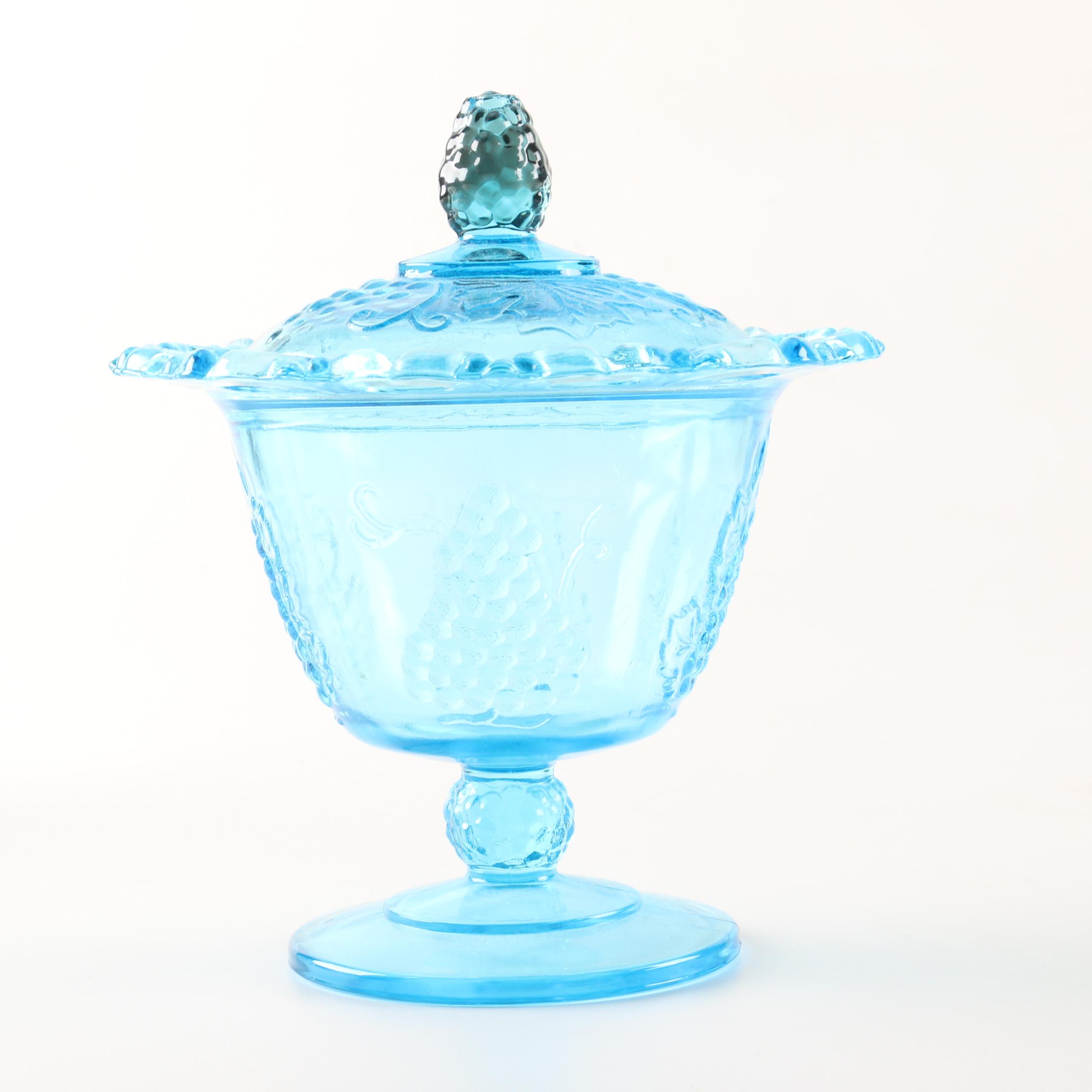 Colored Glass Table Decor